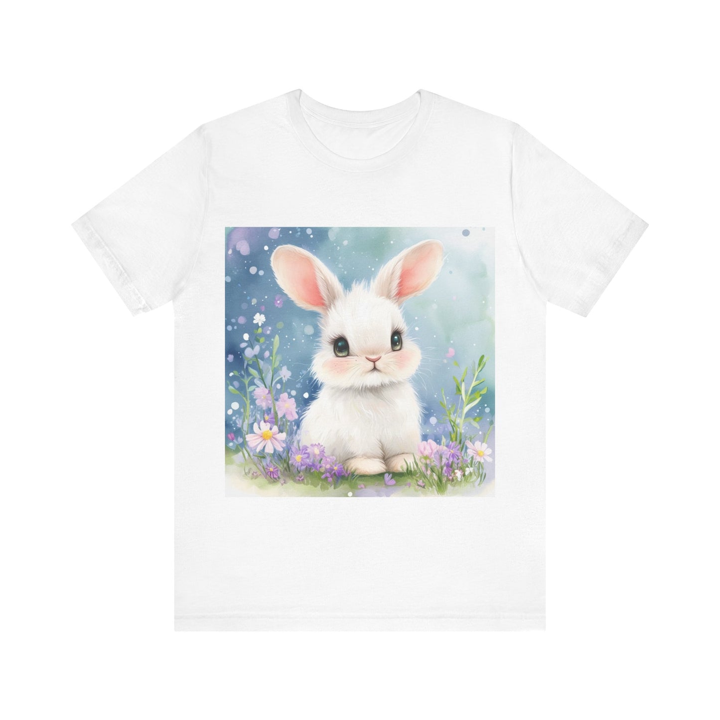 Adorable Bunny Unisex Jersey Short Sleeve Tee