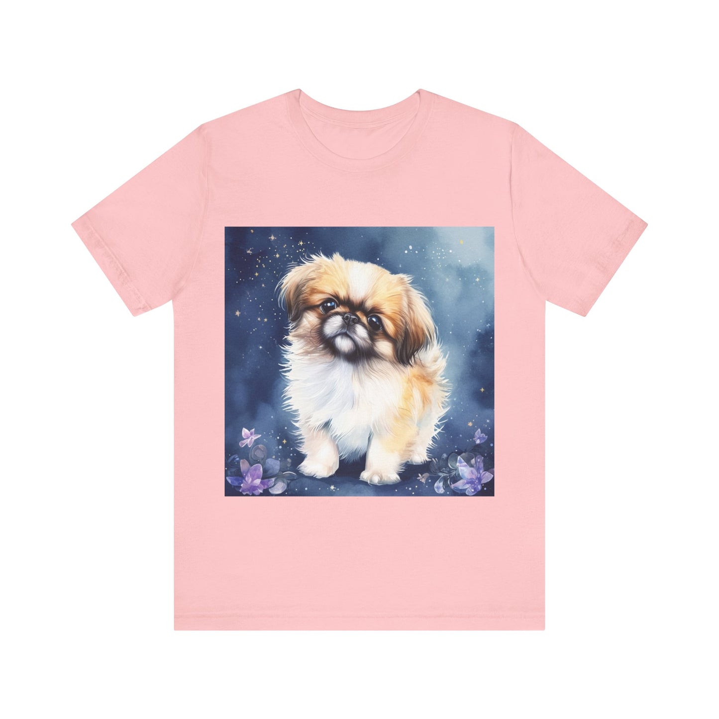 Pekinese Puppy Unisex Jersey Short Sleeve Tee