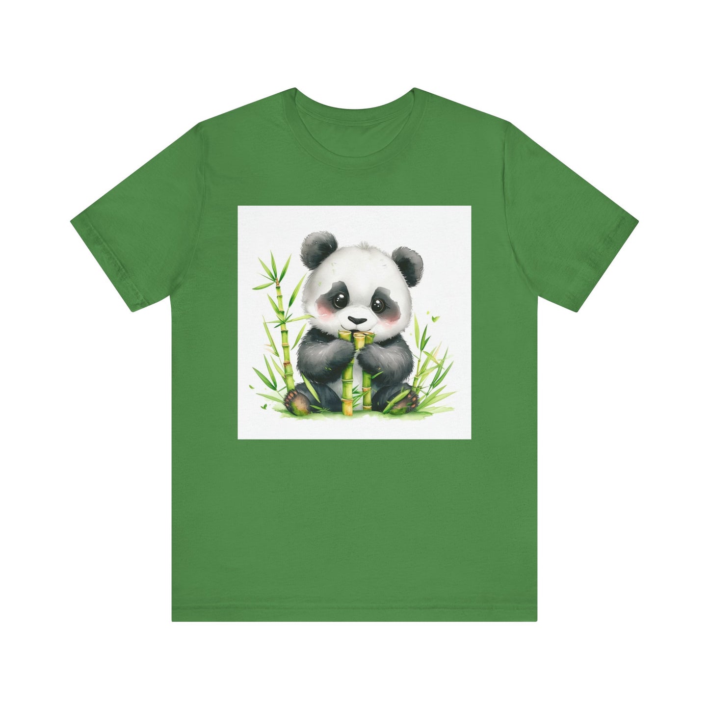 Cute Panda Snack Time Unisex T-Shirt