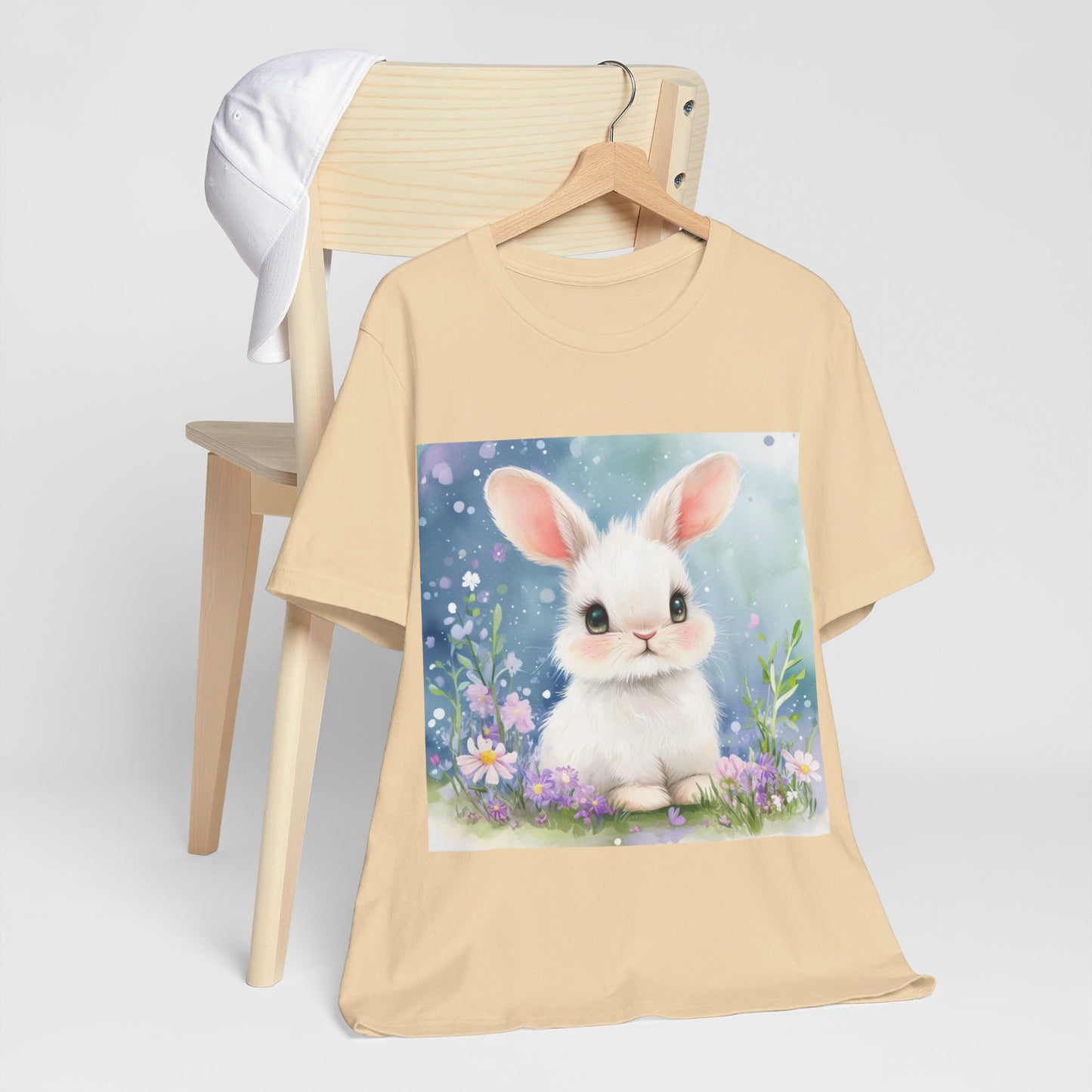 Adorable Bunny Unisex Jersey Short Sleeve Tee