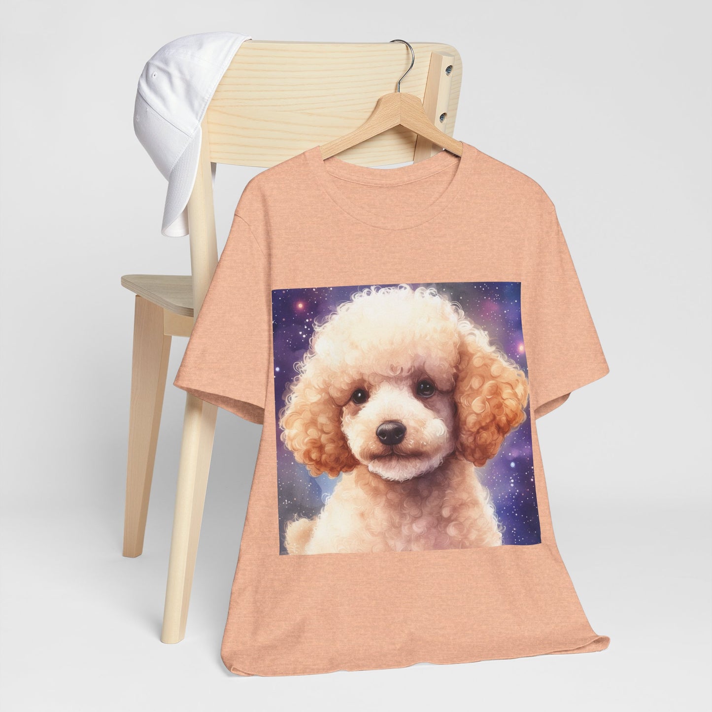Fluffy Poodle Unisex Jersey Short Sleeve Tee