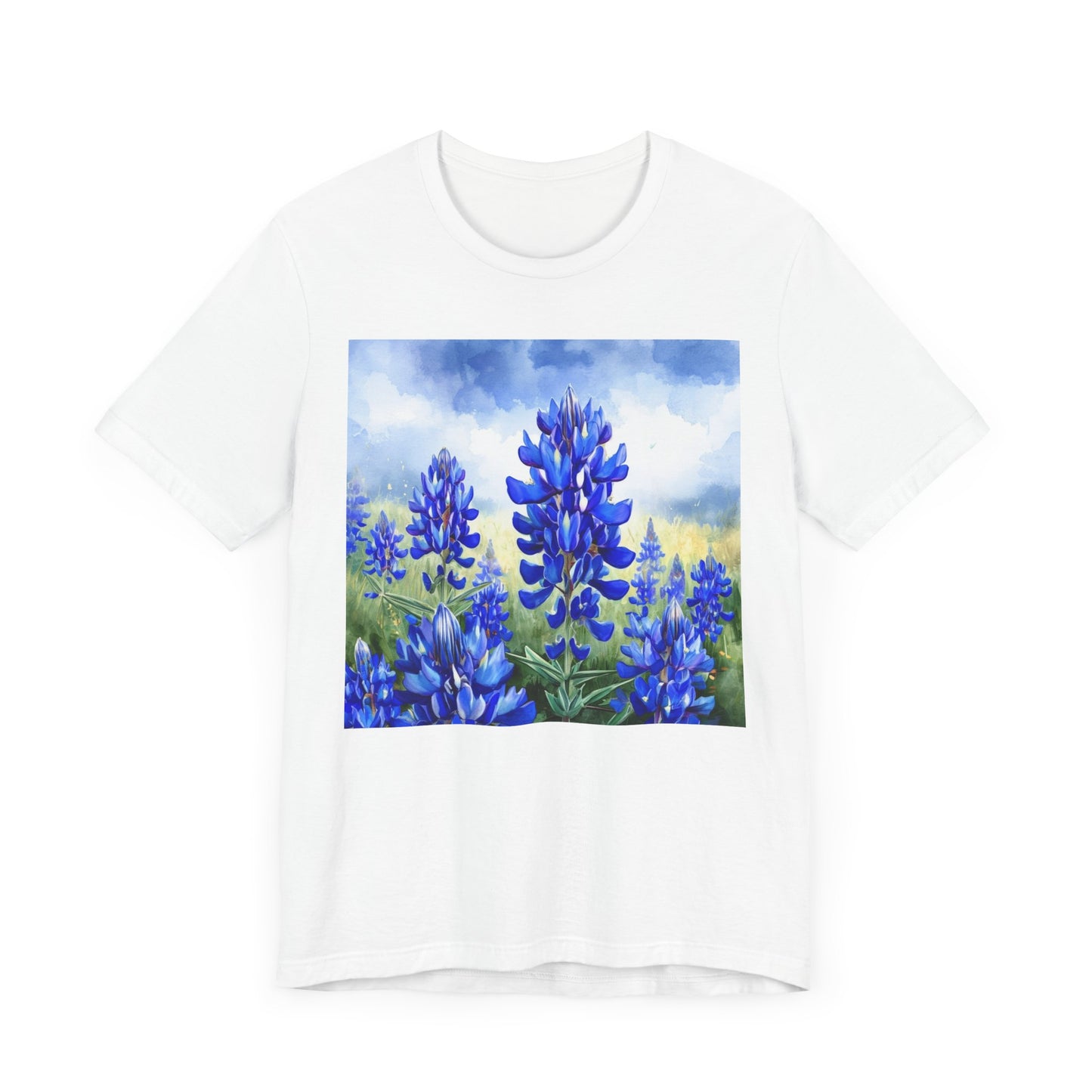 Bluebonnet Fields Unisex Jersey Tee