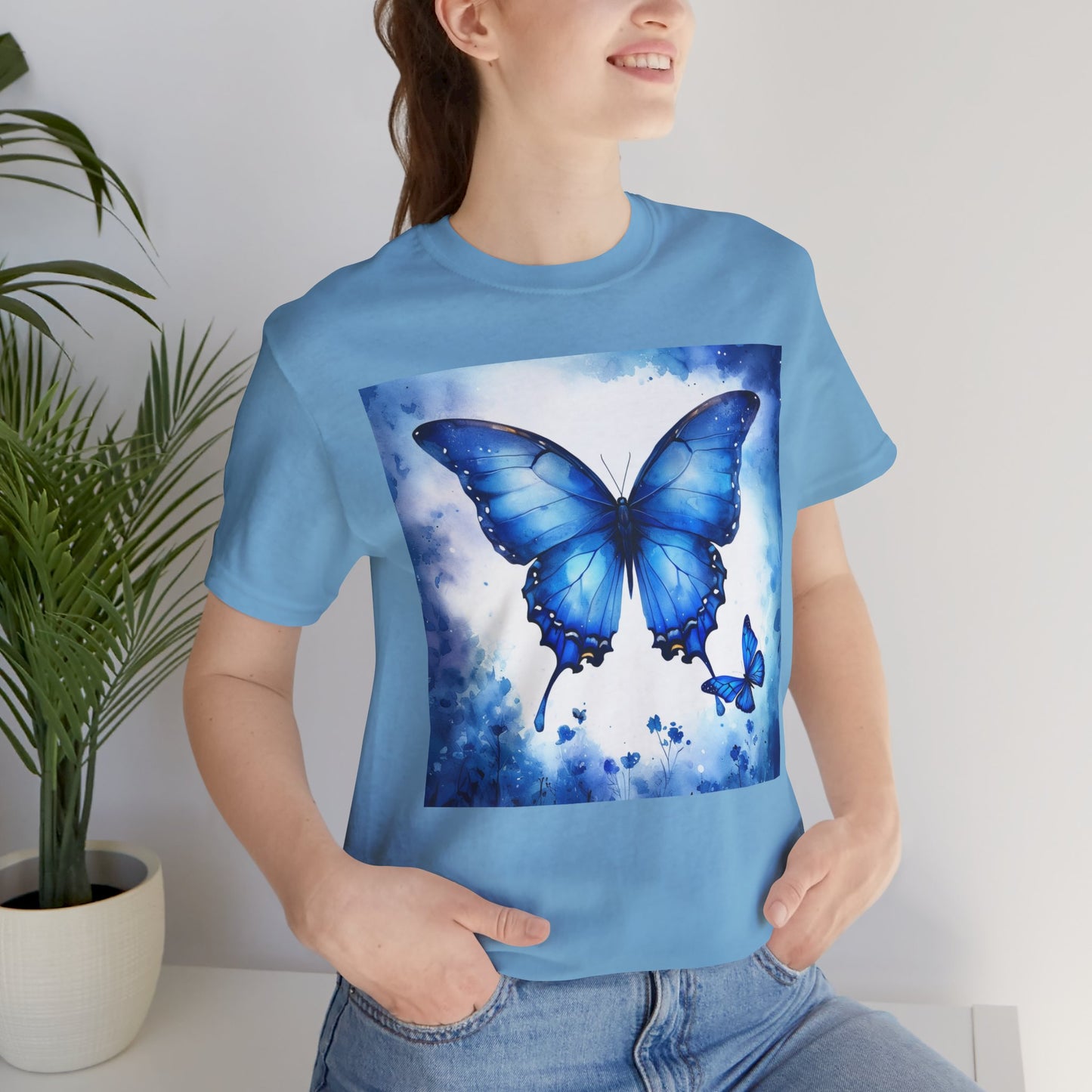 Whimsical Flutter Unisex Jersey Tee