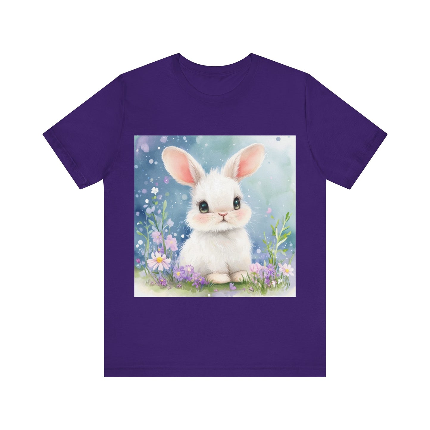 Adorable Bunny Unisex Jersey Short Sleeve Tee