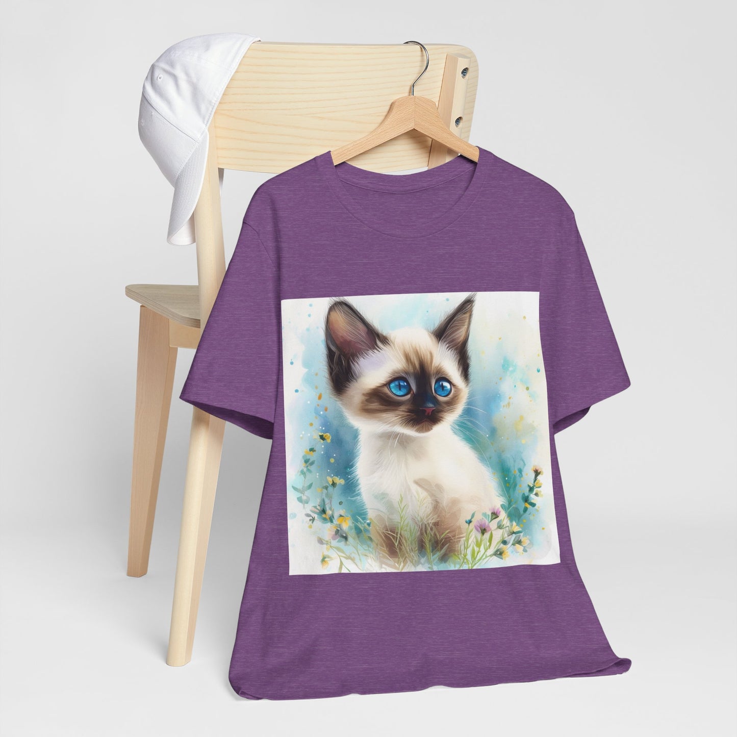 Siamese Kitten Unisex Jersey Short Sleeve Tee