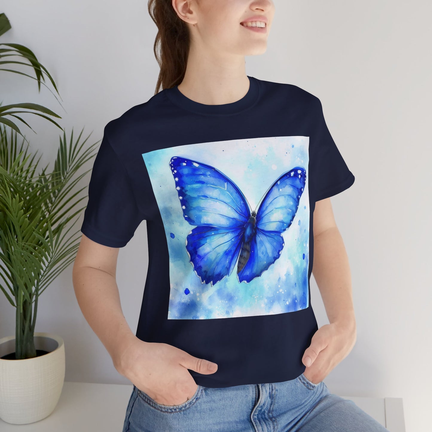 Blue Winged Serenity Unisex Tee