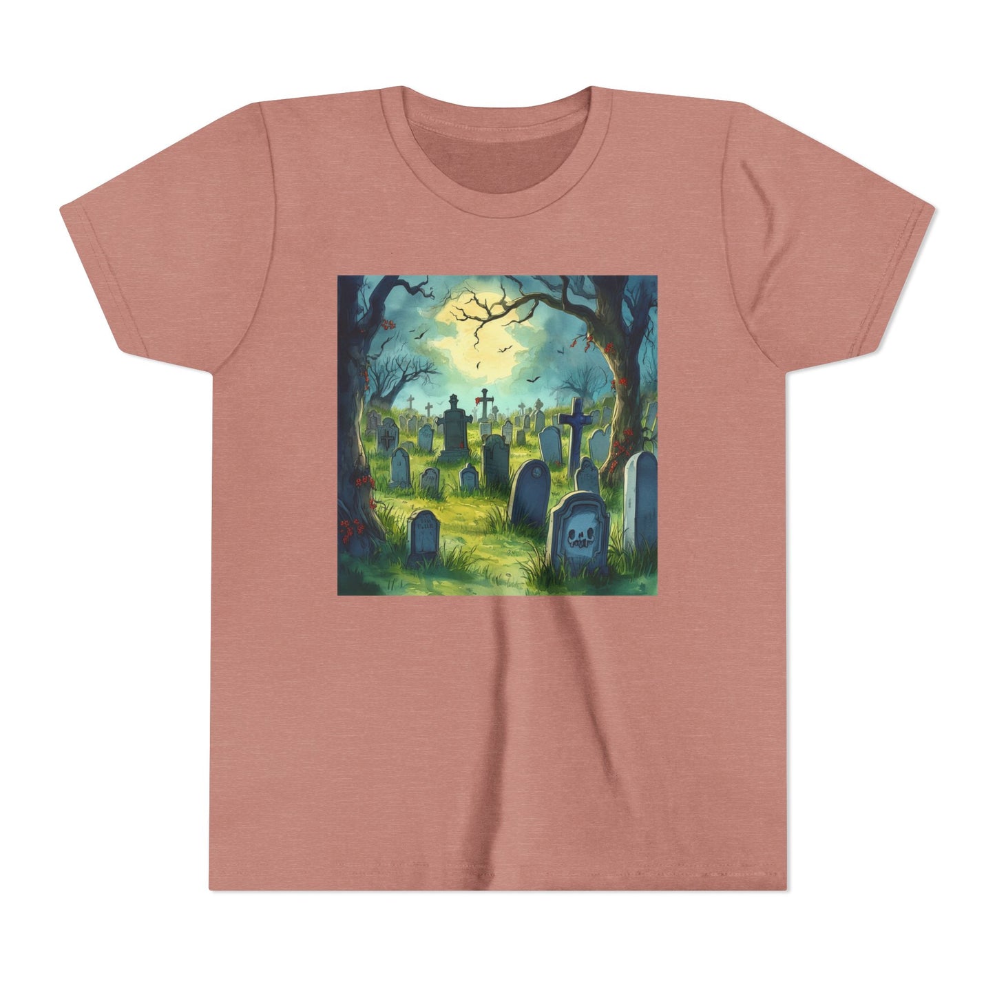Comic Graveyard Youth Short Sleeve Tee