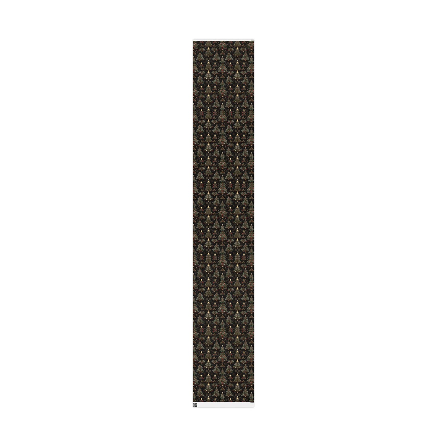 Dark Christmas Tree Pattern Wrapping Papers