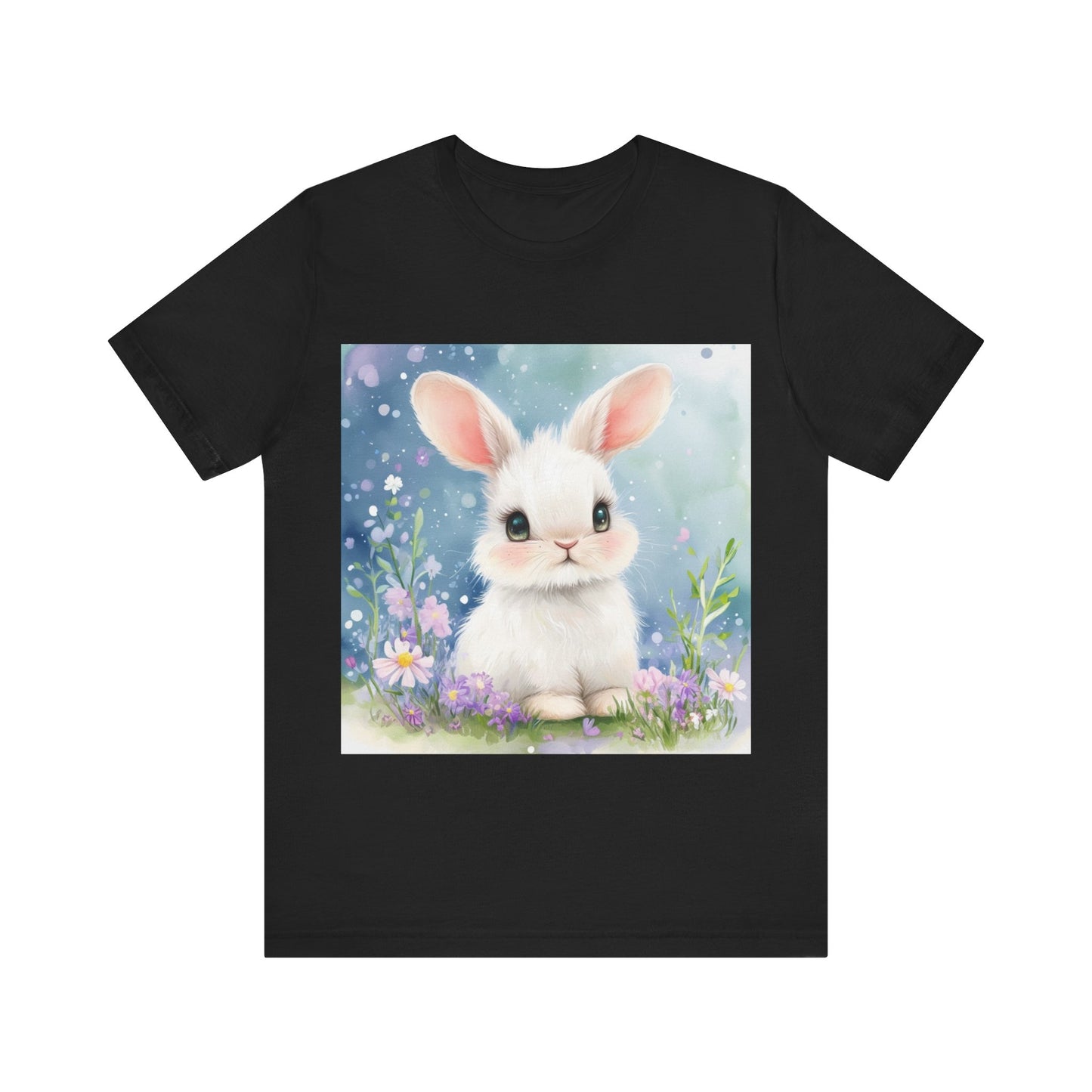 Adorable Bunny Unisex Jersey Short Sleeve Tee
