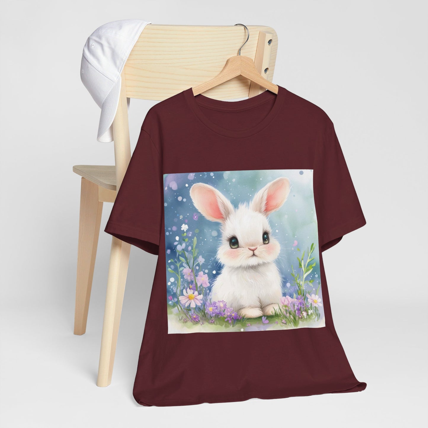 Adorable Bunny Unisex Jersey Short Sleeve Tee