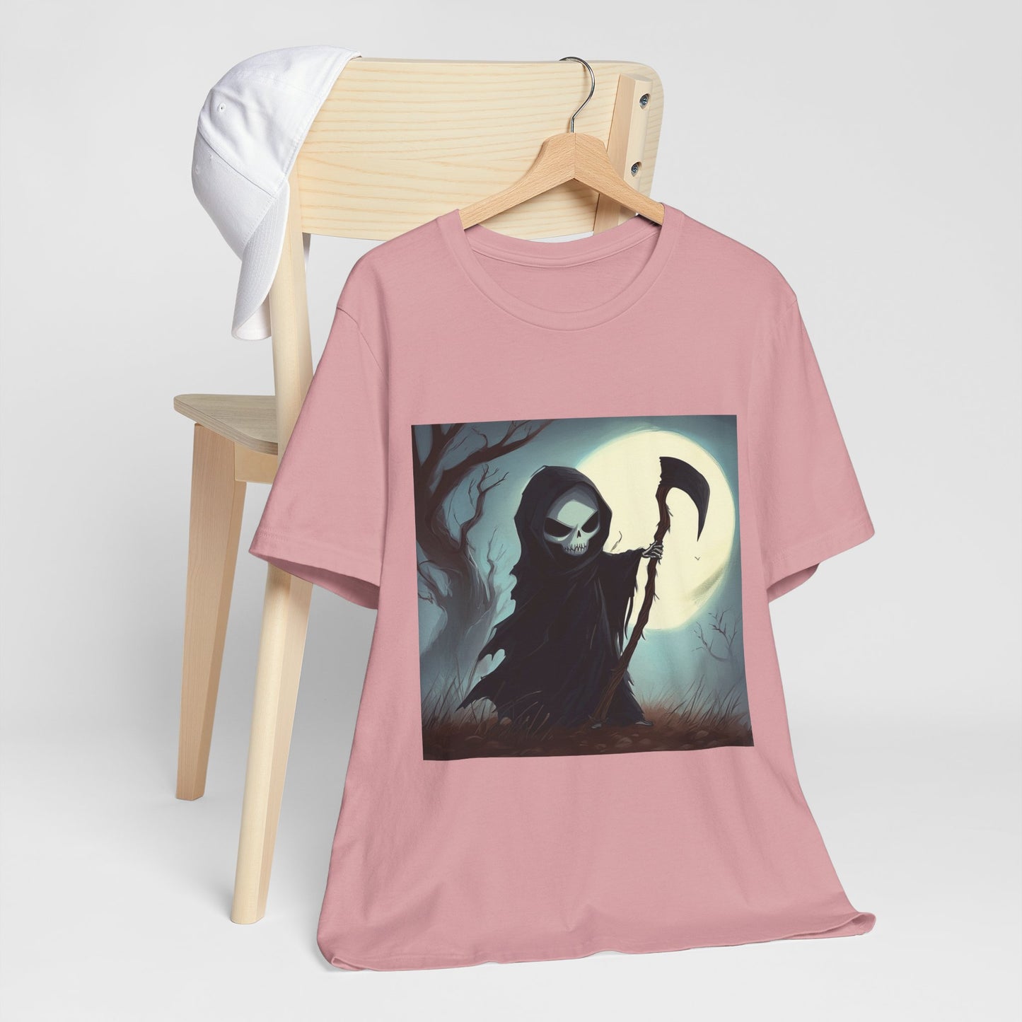 Dark Cute Grim Reaper Unisex Jersey Short Sleeve Tee