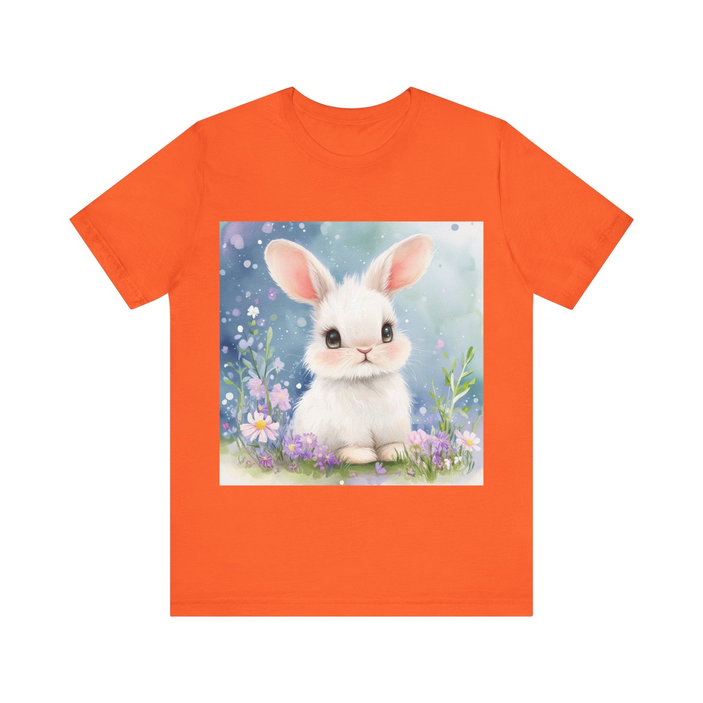 Adorable Bunny Unisex Jersey Short Sleeve Tee
