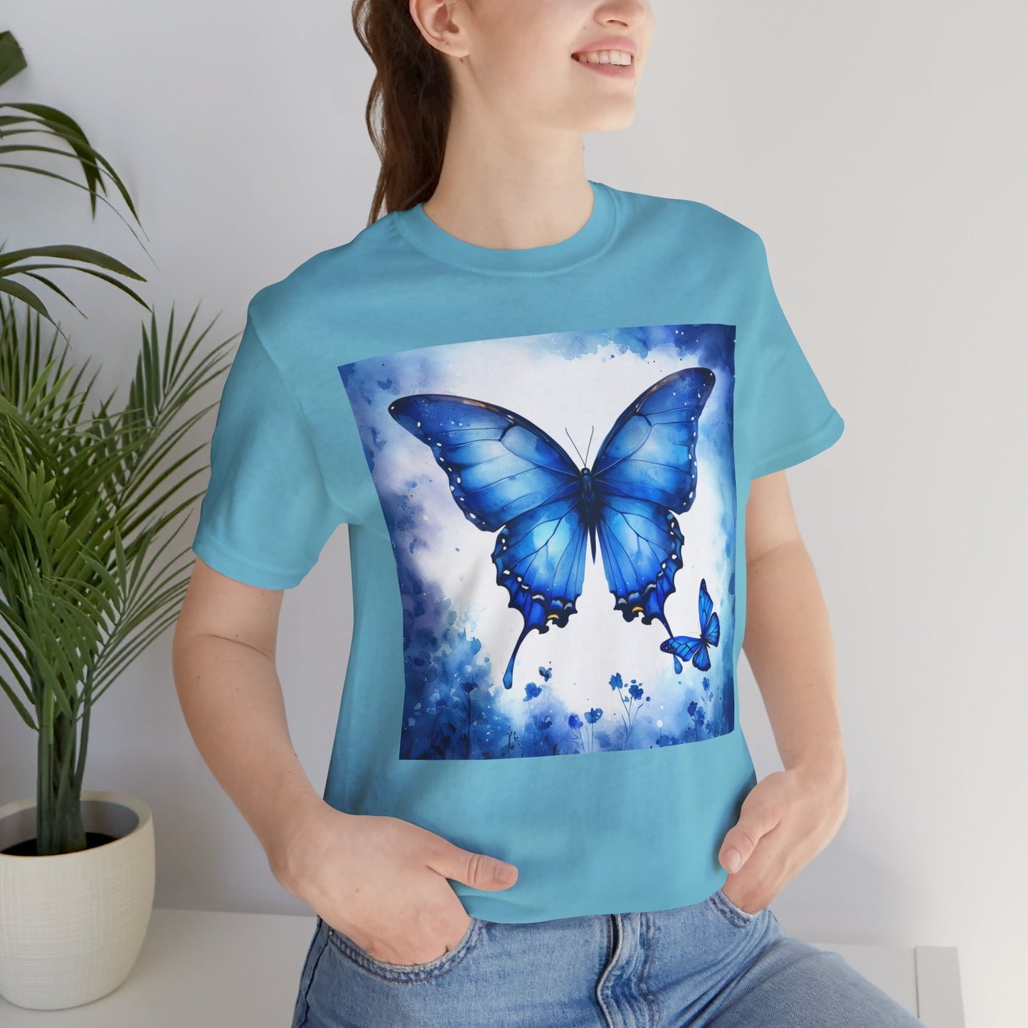 Whimsical Flutter Unisex Jersey Tee