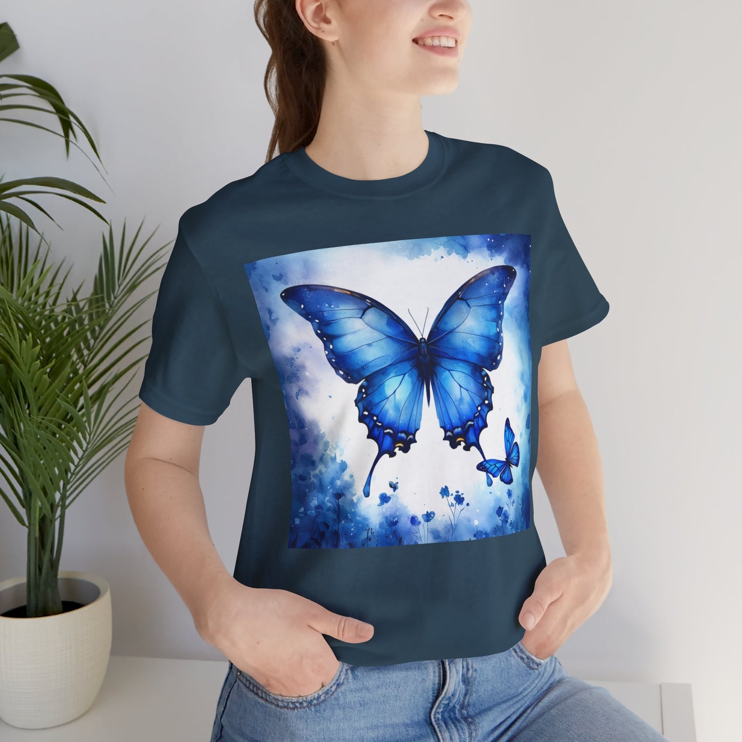 Whimsical Flutter Unisex Jersey Tee