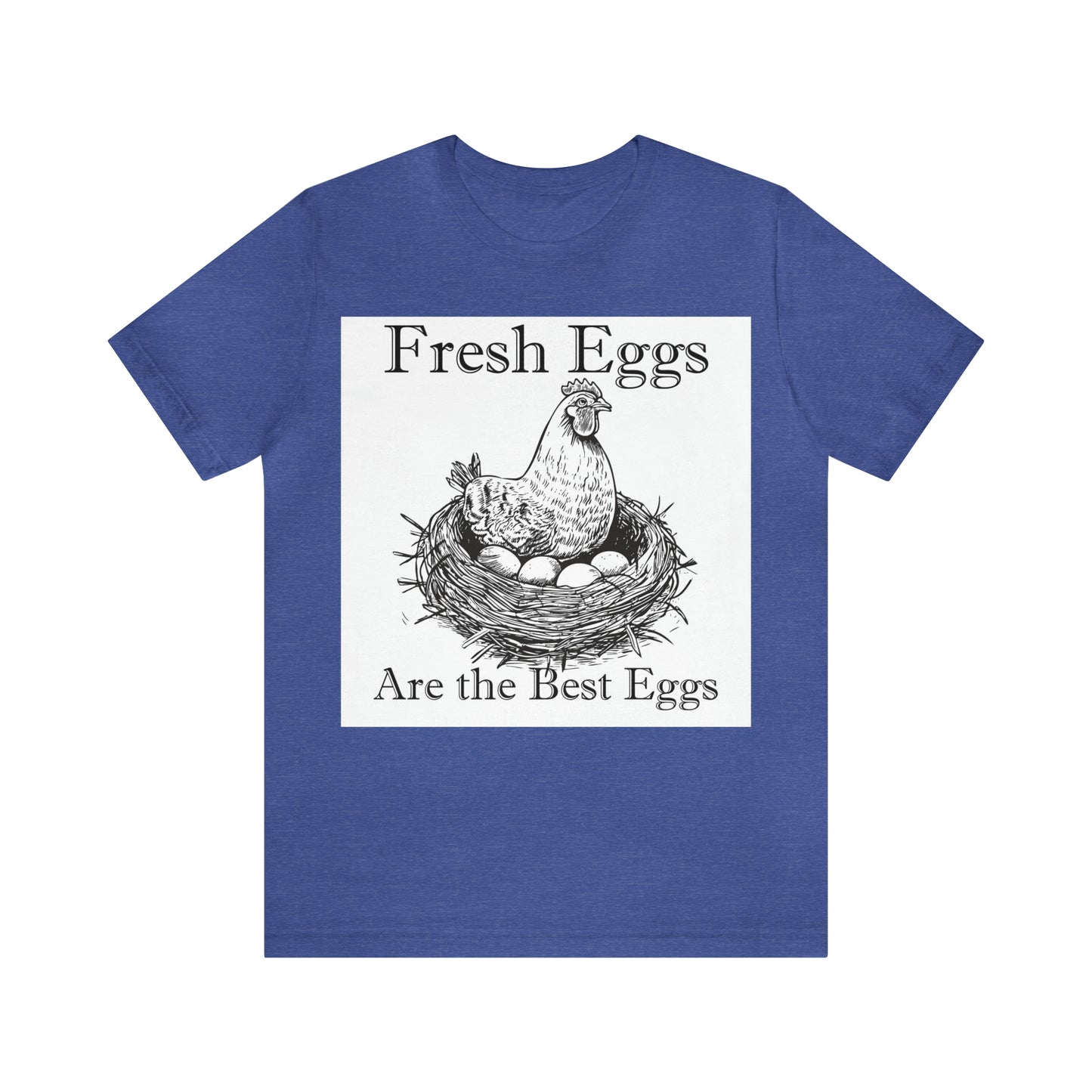 Fresh Eggs Unisex Jersey Short Sleeve Tee