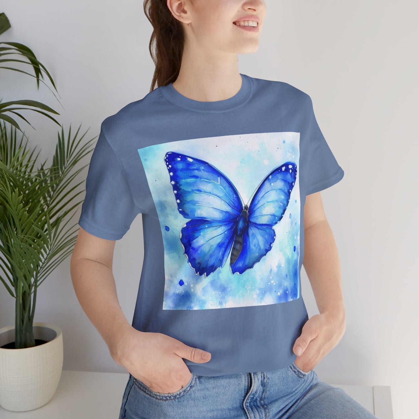 Blue Winged Serenity Unisex Tee
