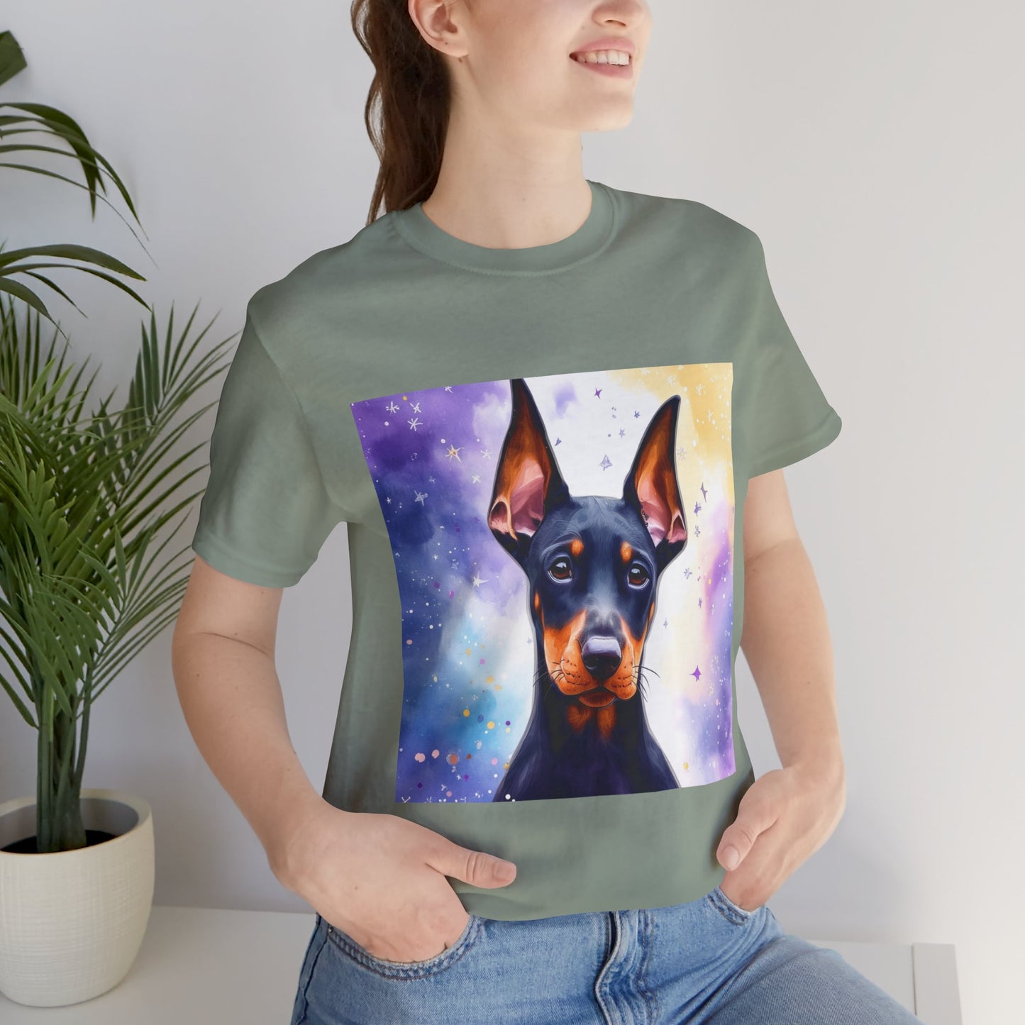 Doberman Unisex Jersey Short Sleeve Tee