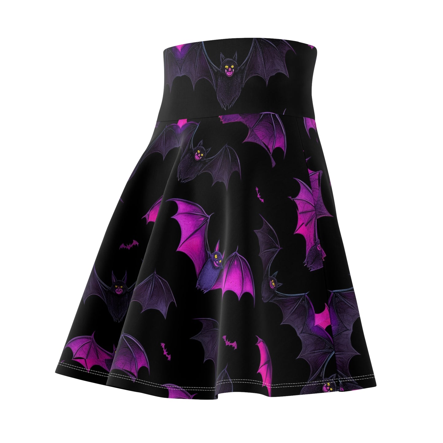 Cute Bats Women's Skater Skirt (AOP)