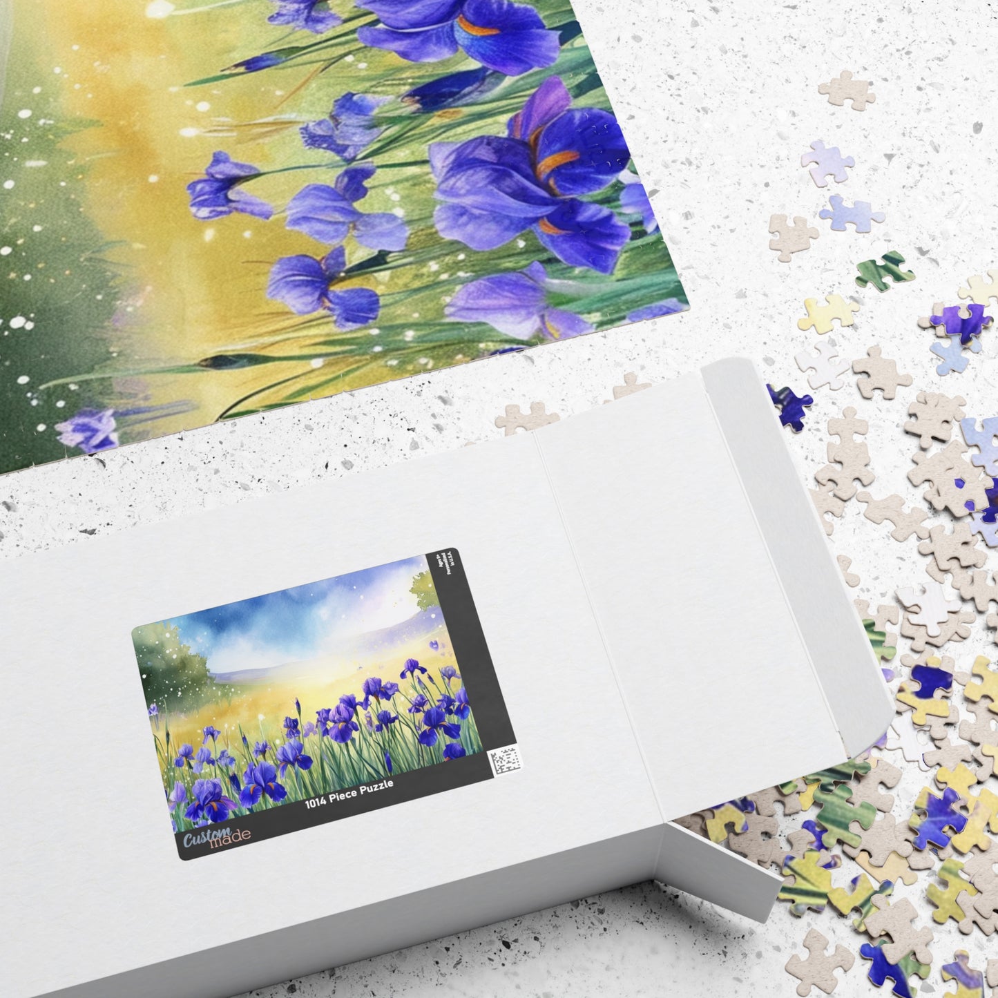 Iris Field Puzzle (110, 252, 520, 1014-piece)