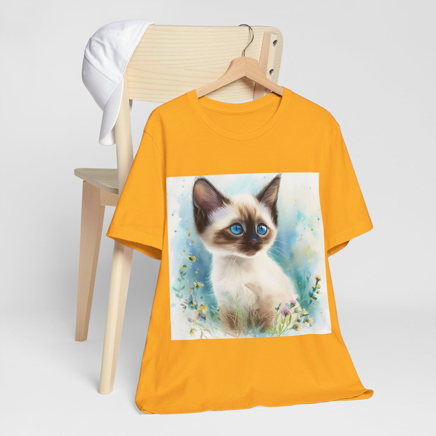 Siamese Kitten Unisex Jersey Short Sleeve Tee