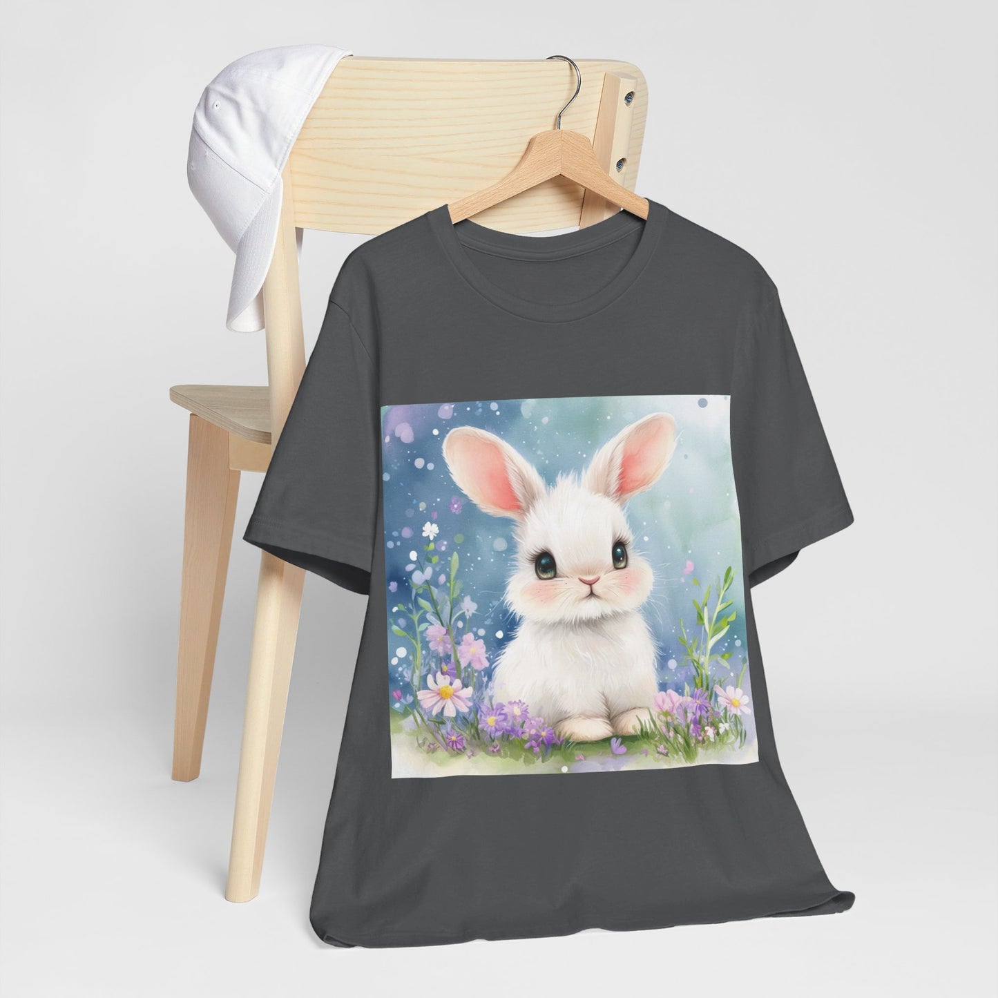 Adorable Bunny Unisex Jersey Short Sleeve Tee