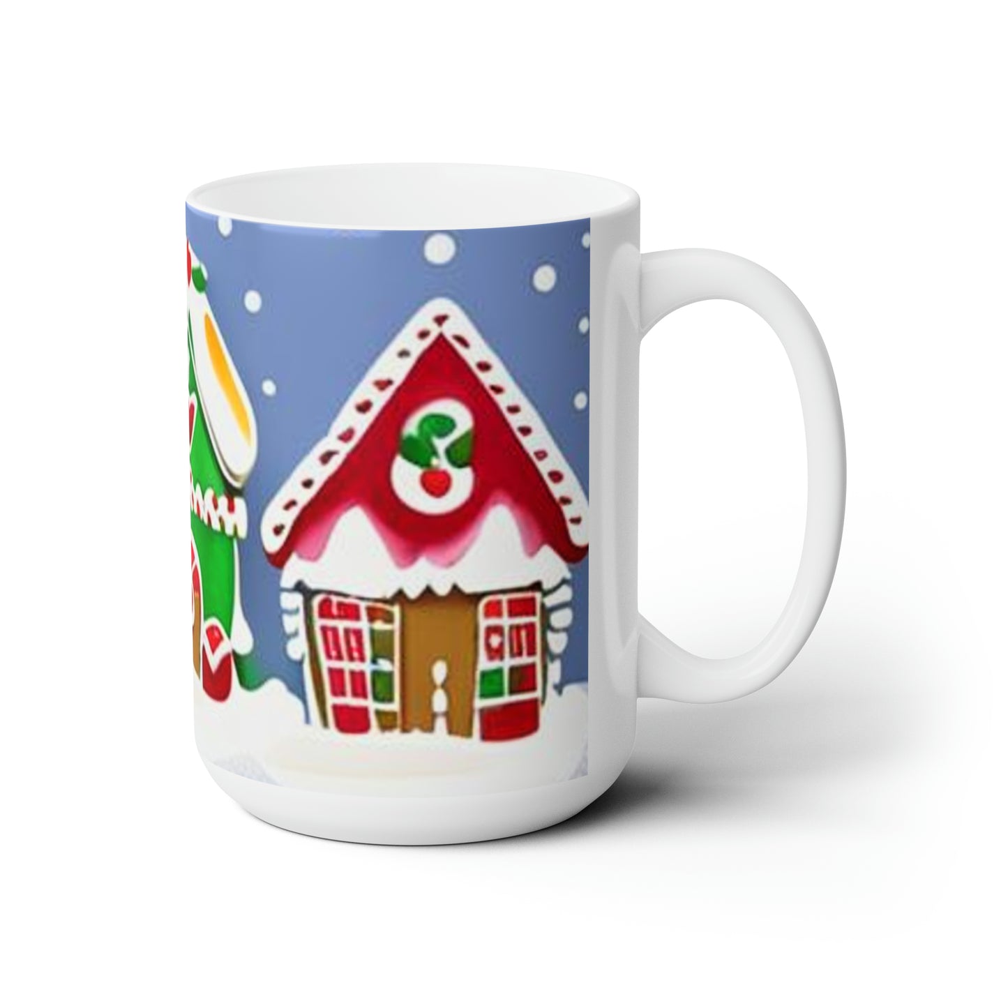Gingerbread Village Ceramic Mug 15oz