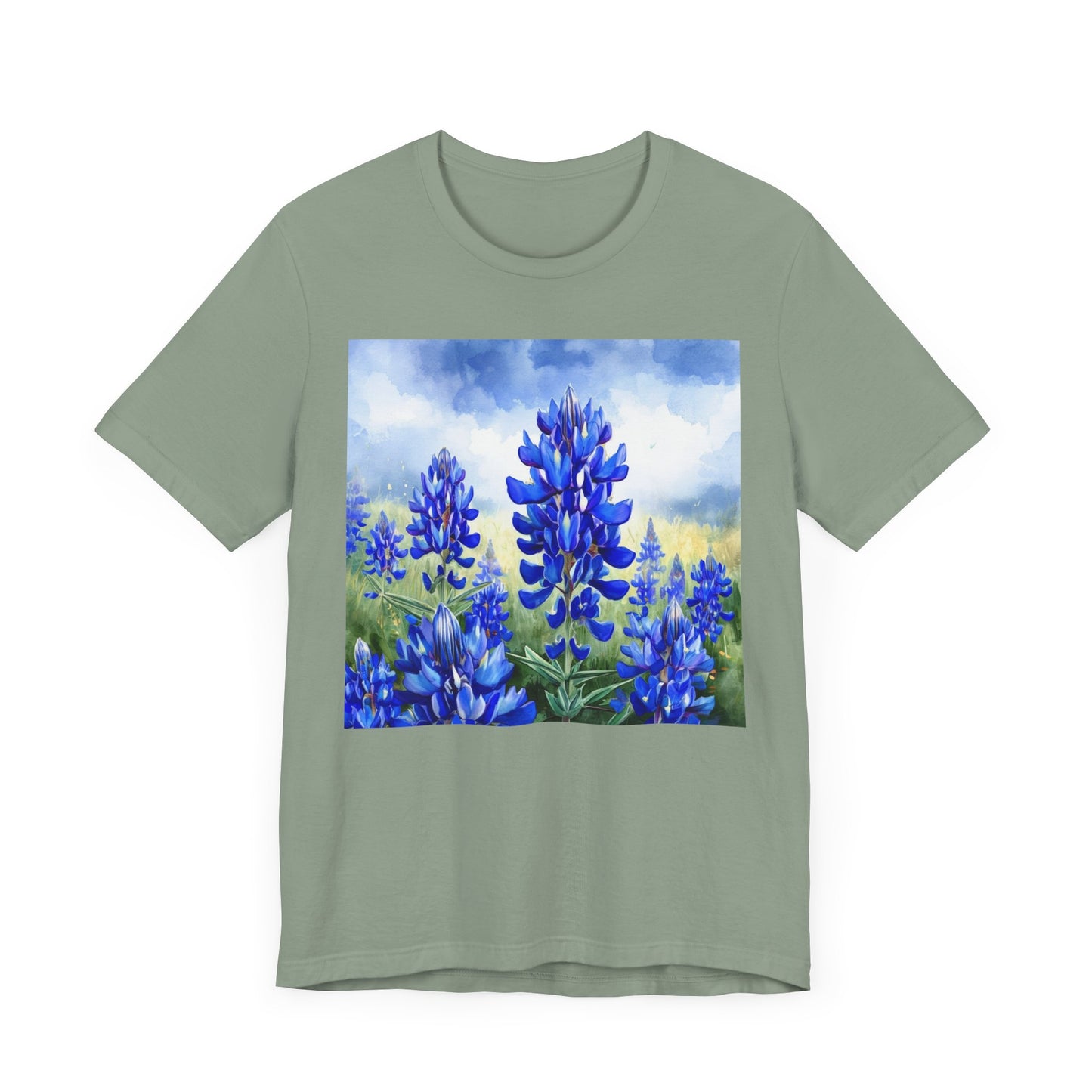Bluebonnet Fields Unisex Jersey Tee