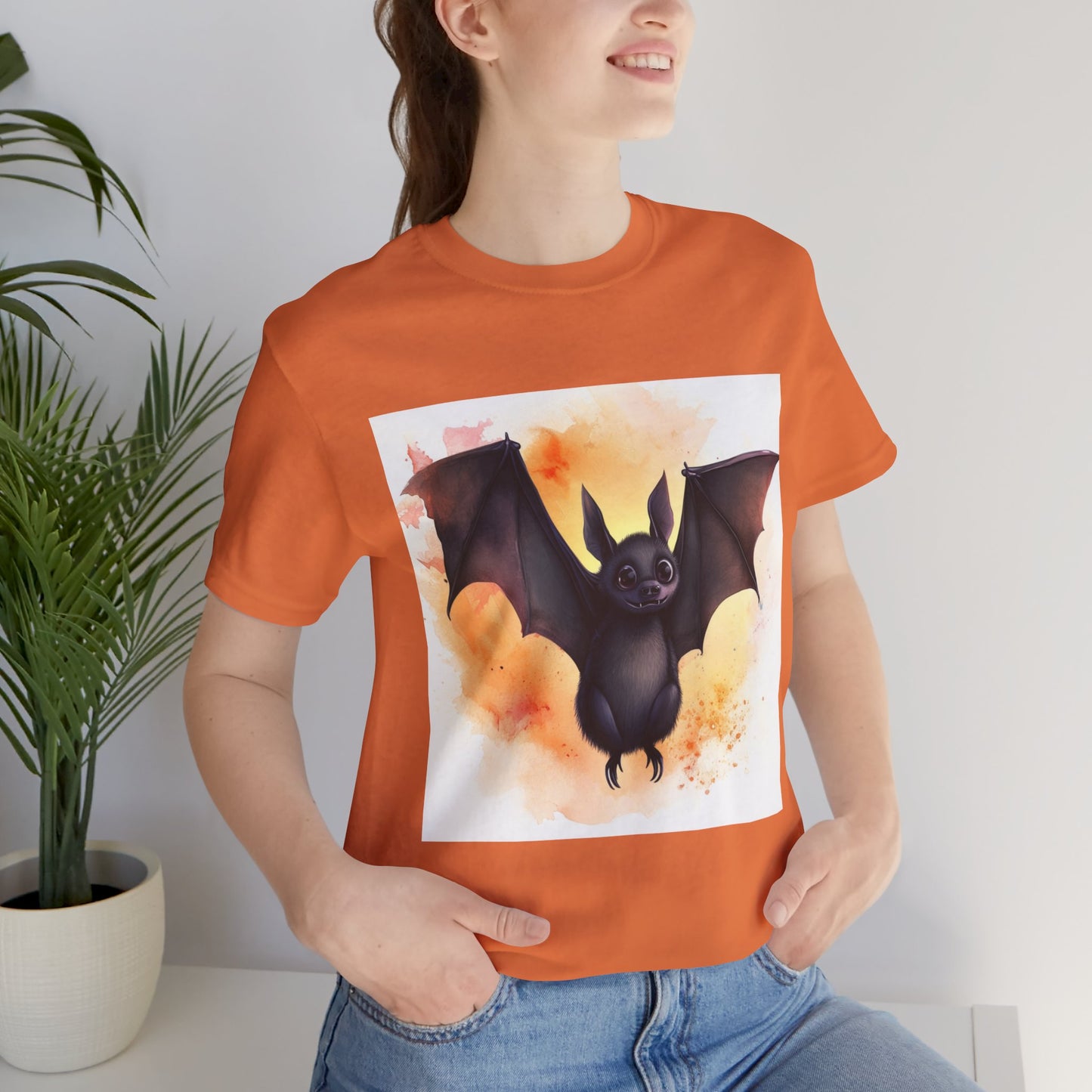 Funny Bat Unisex Jersey Short Sleeve Tee