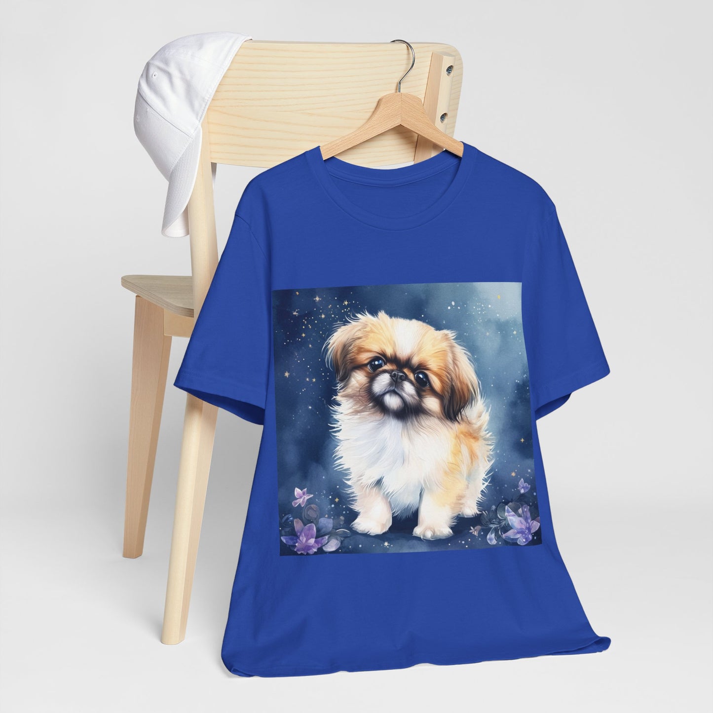 Pekinese Puppy Unisex Jersey Short Sleeve Tee