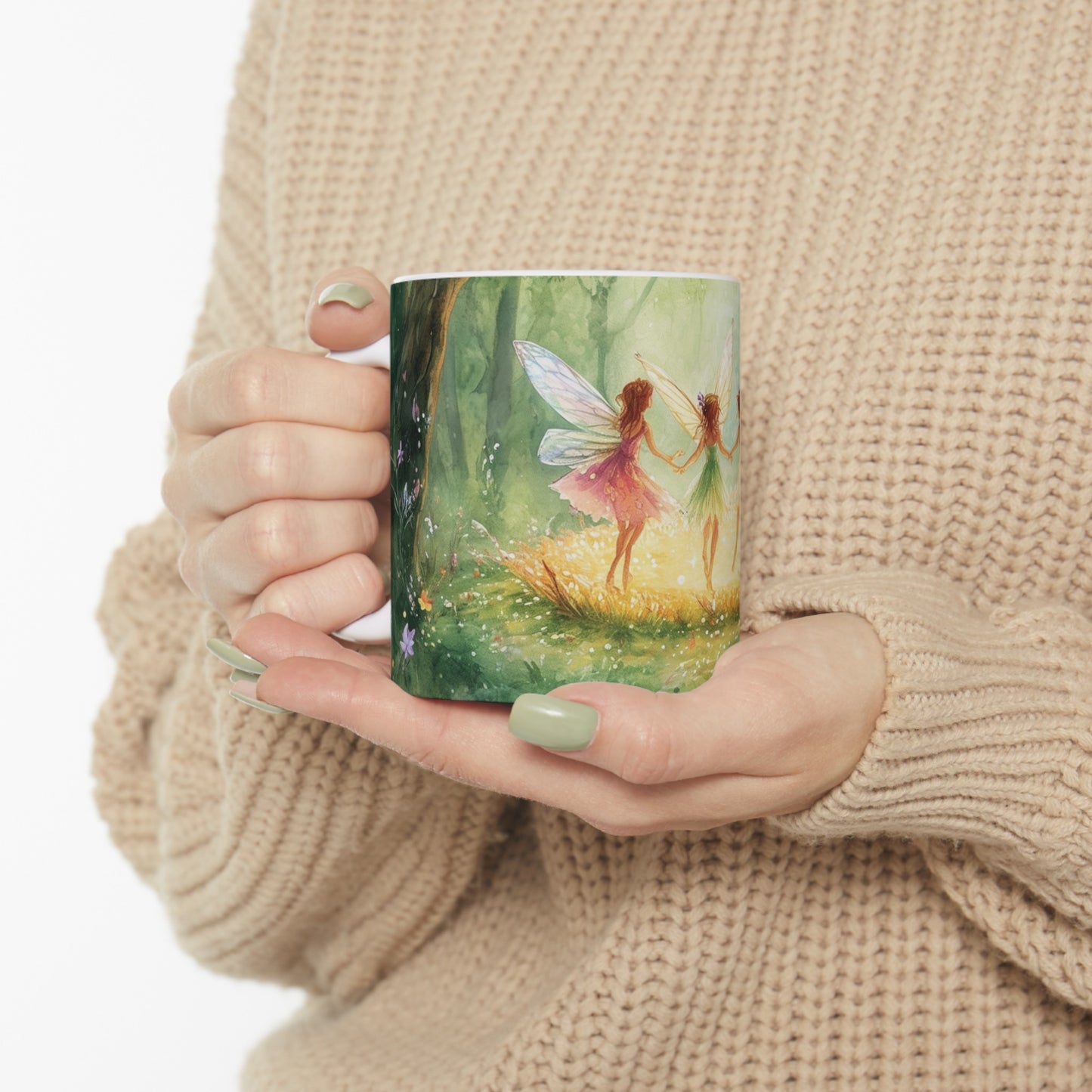 Fairy Dance Ceramic Mug, (11oz, 15oz)
