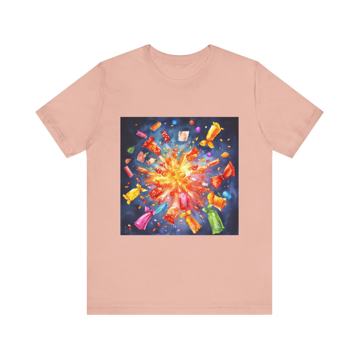 Trick or Treat Candy Unisex Jersey Short Sleeve Tee