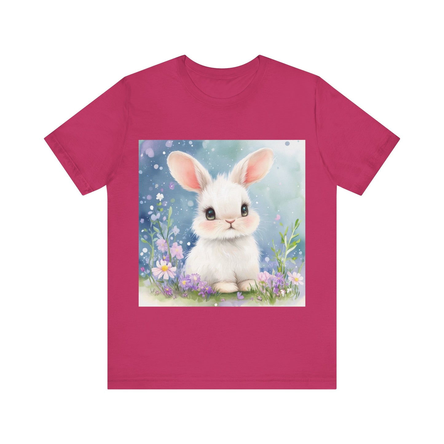 Adorable Bunny Unisex Jersey Short Sleeve Tee