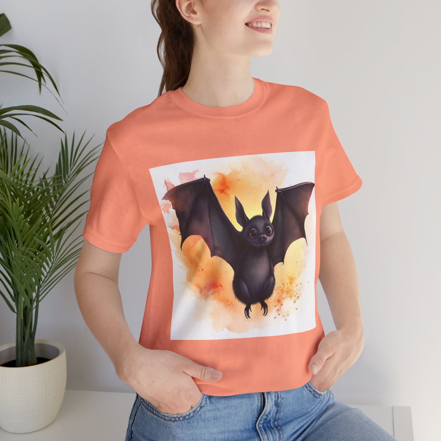 Funny Bat Unisex Jersey Short Sleeve Tee