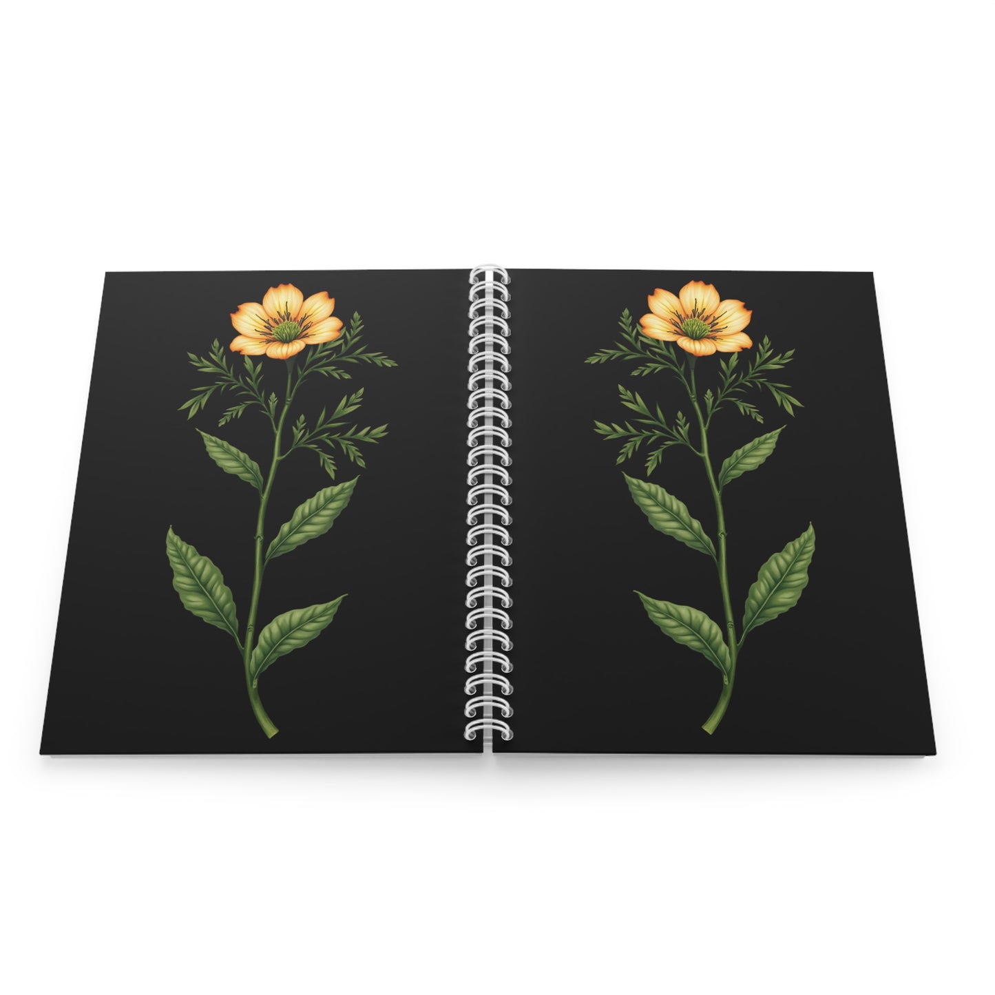 Bright Floral Spiral Notebook - Perfect for Nature Lovers & Journaling