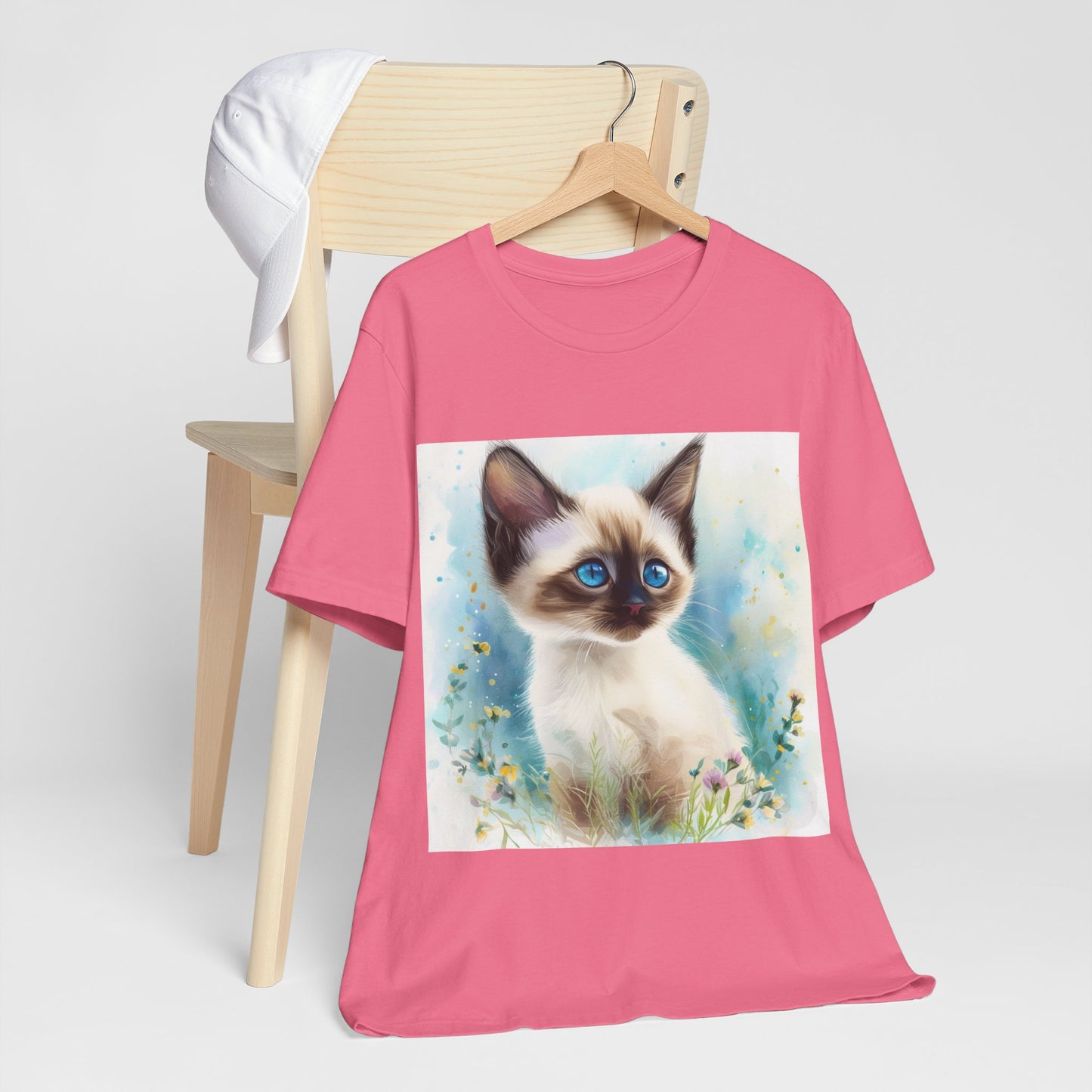Siamese Kitten Unisex Jersey Short Sleeve Tee