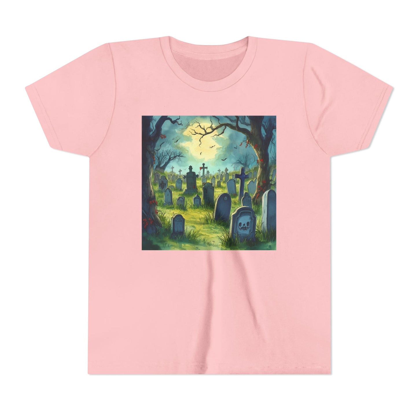 Comic Graveyard Youth Short Sleeve Tee