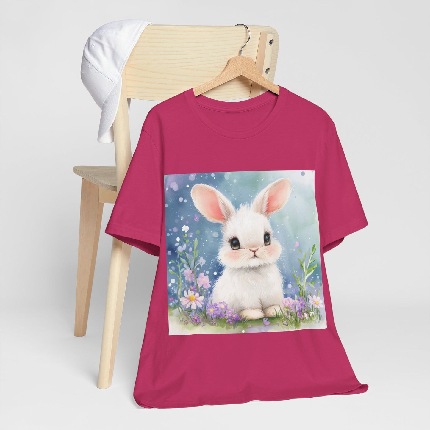 Adorable Bunny Unisex Jersey Short Sleeve Tee