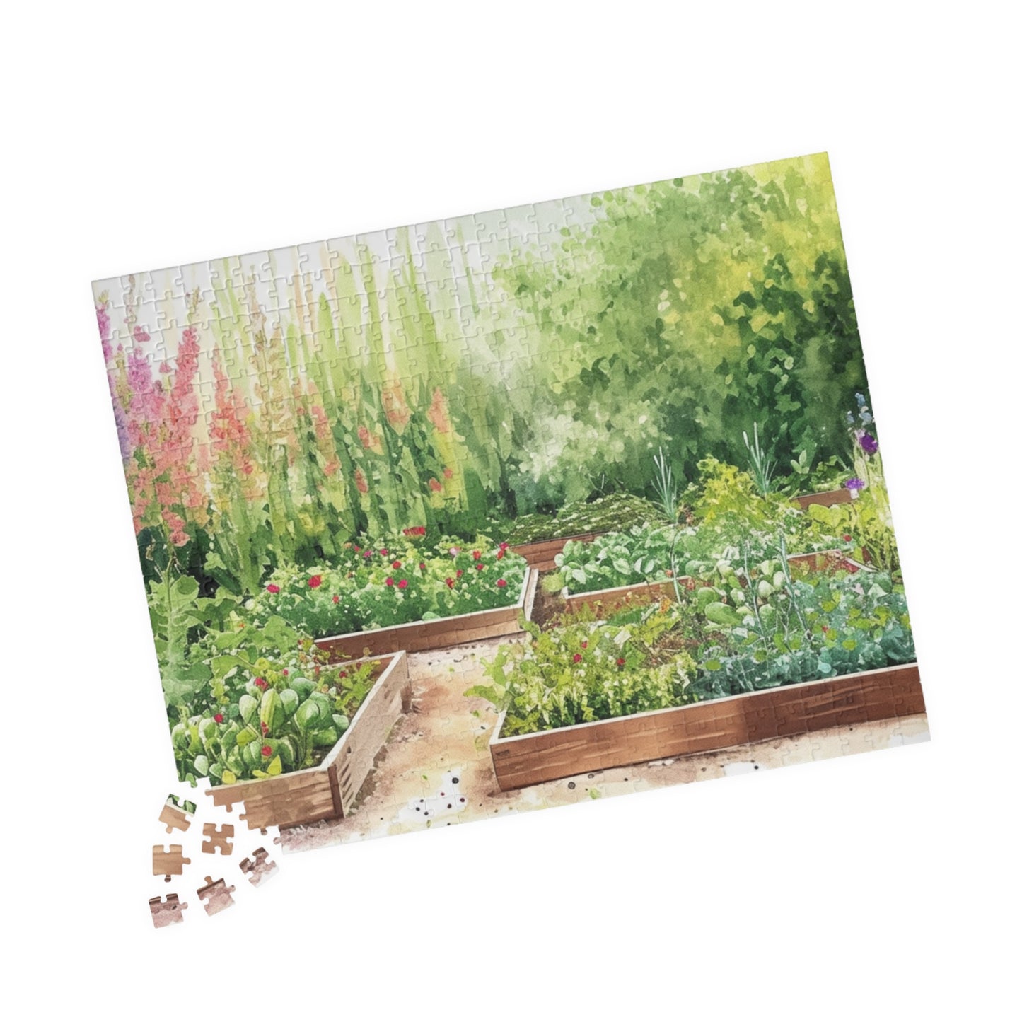 Backyard Garden Puzzle (110, 252, 520, 1014-piece)
