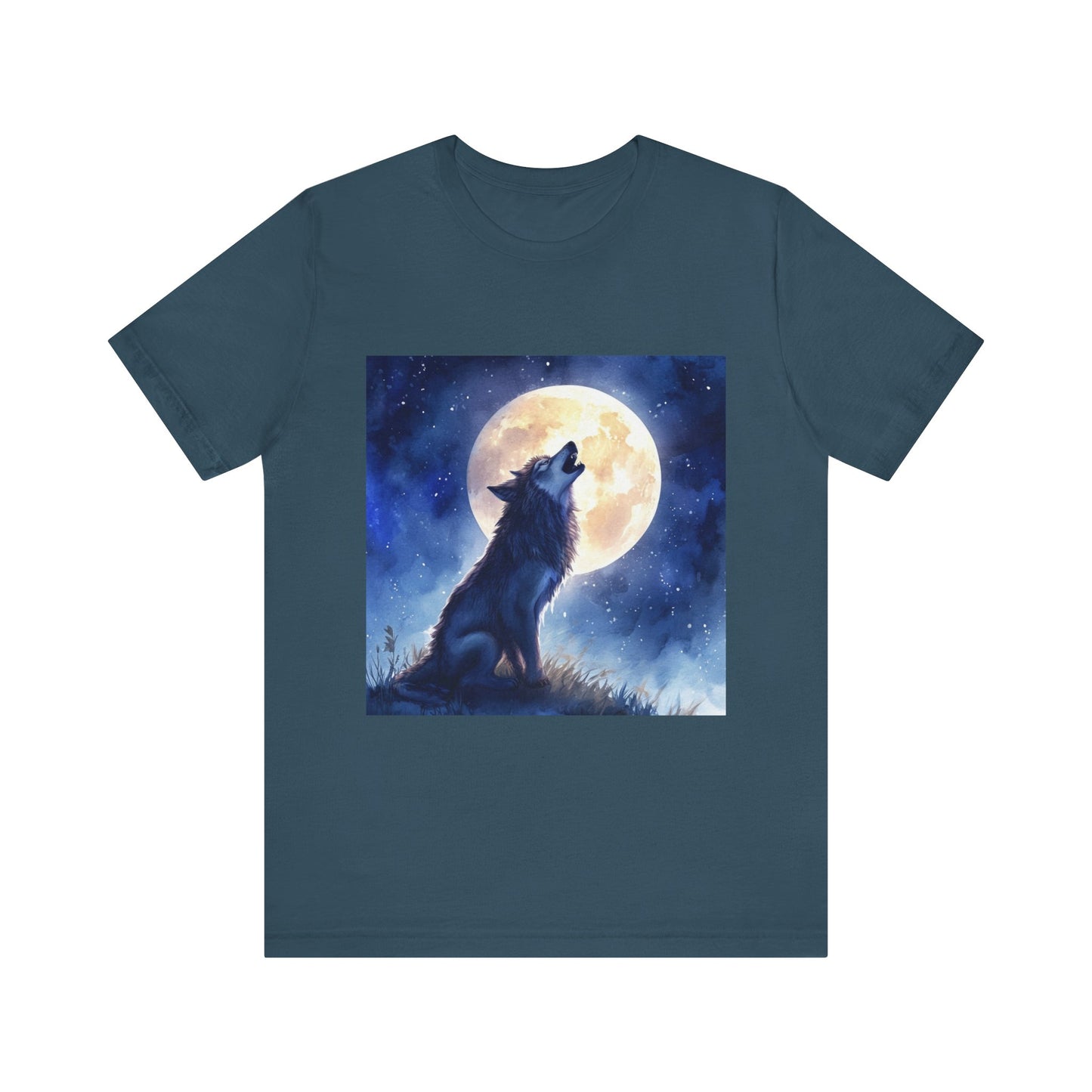 Werewolf Transforming Unisex Jersey Short Sleeve Tee