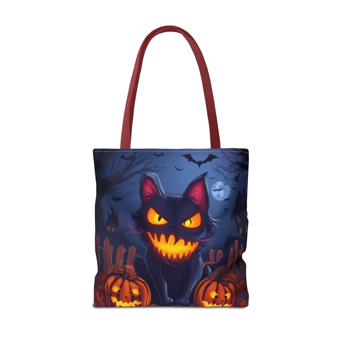 Spooky Cat Tote Bag (AOP)