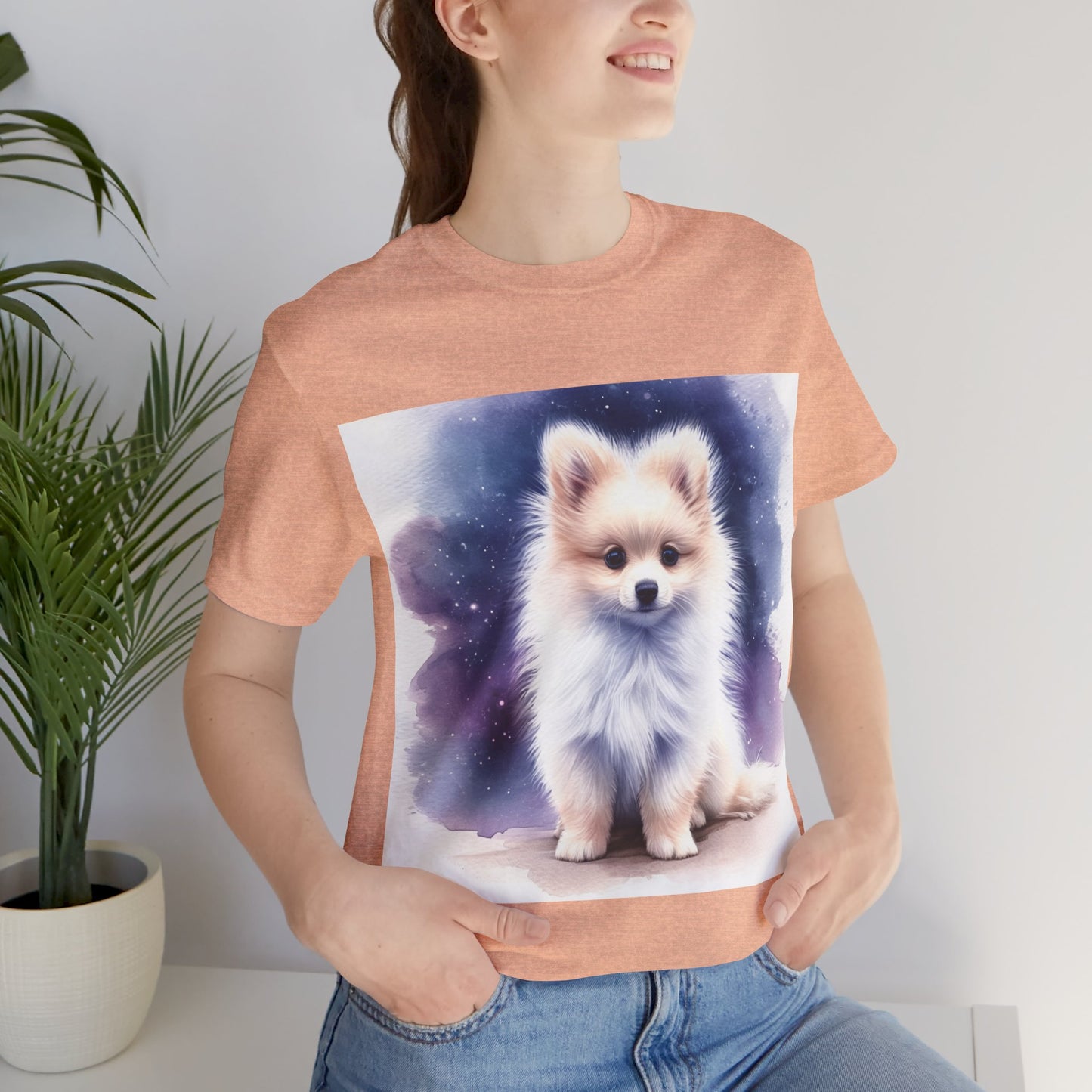 Spitz Puppy Unisex Jersey Short Sleeve Tee