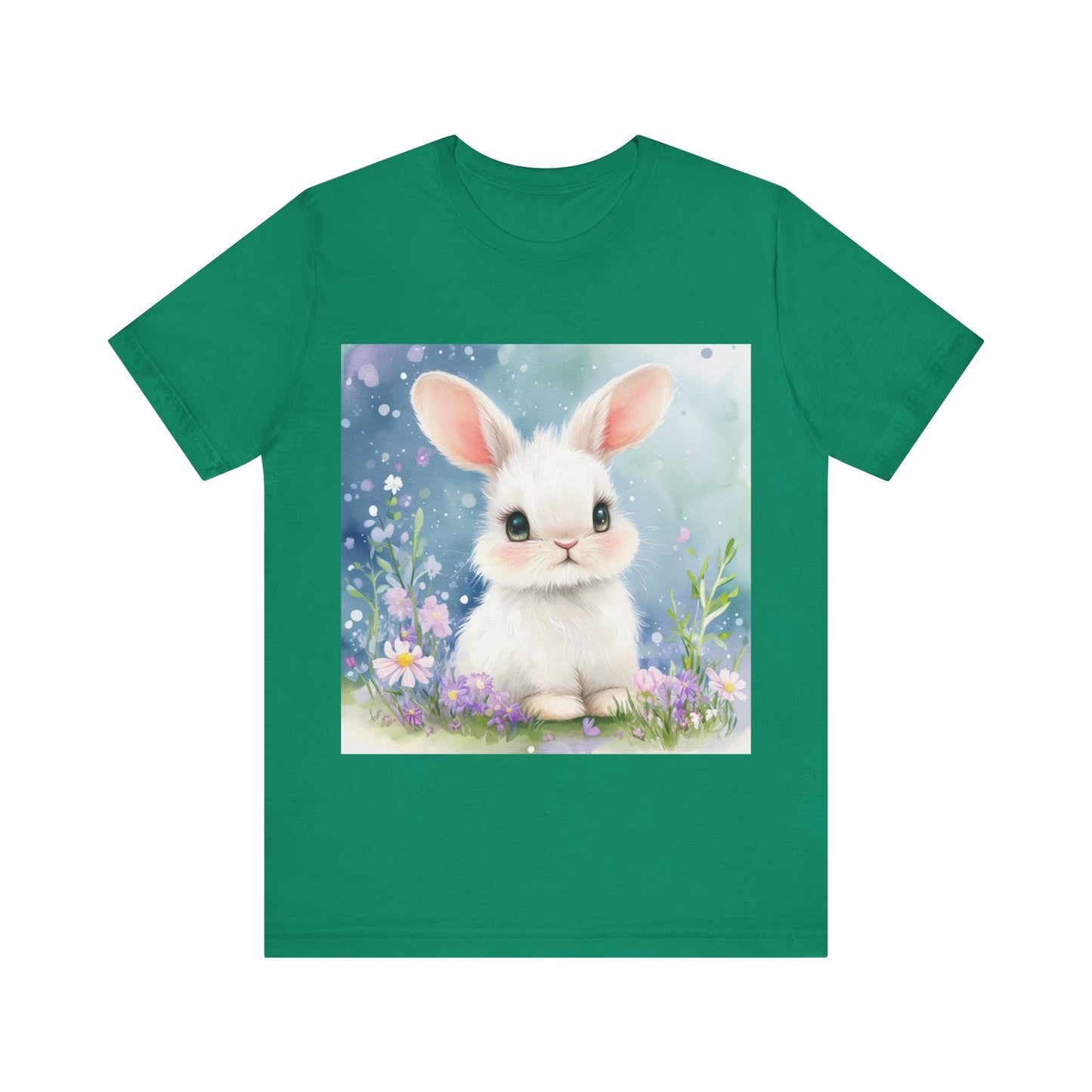 Adorable Bunny Unisex Jersey Short Sleeve Tee