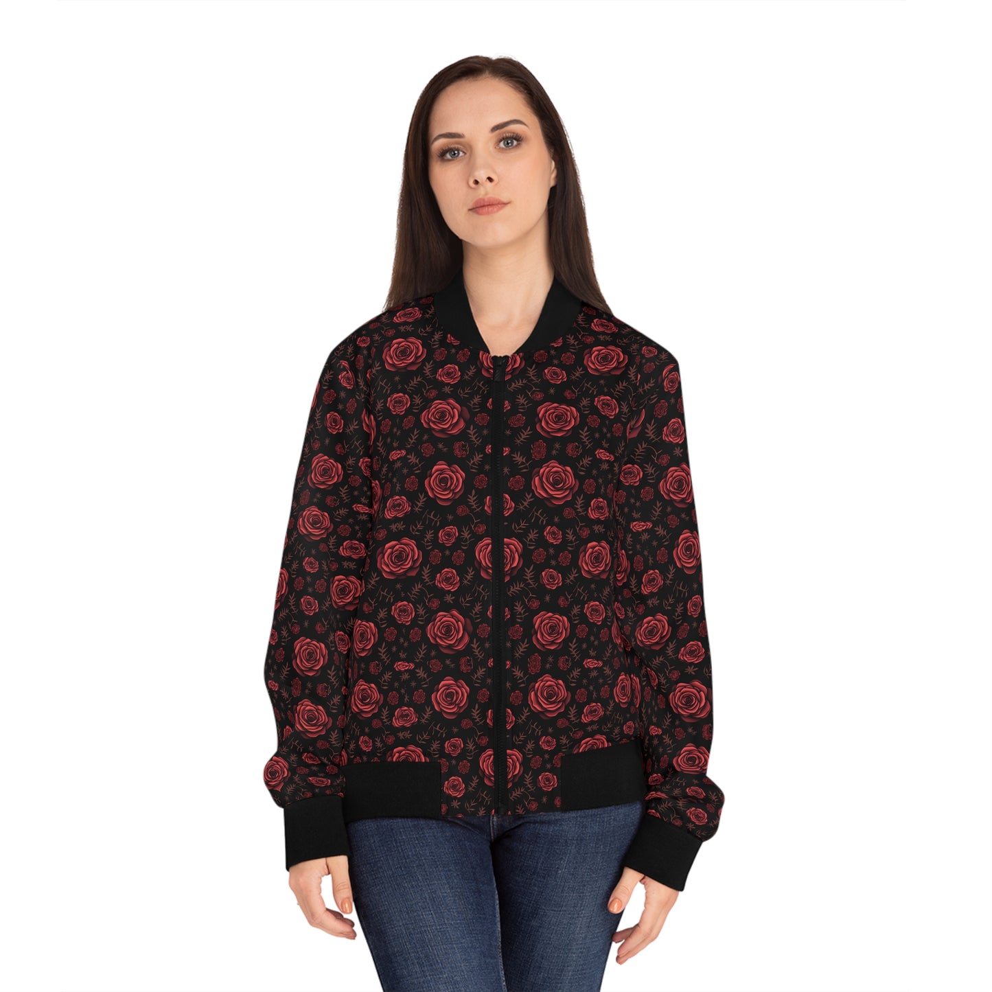 Floral Women's Bomber Jacket
