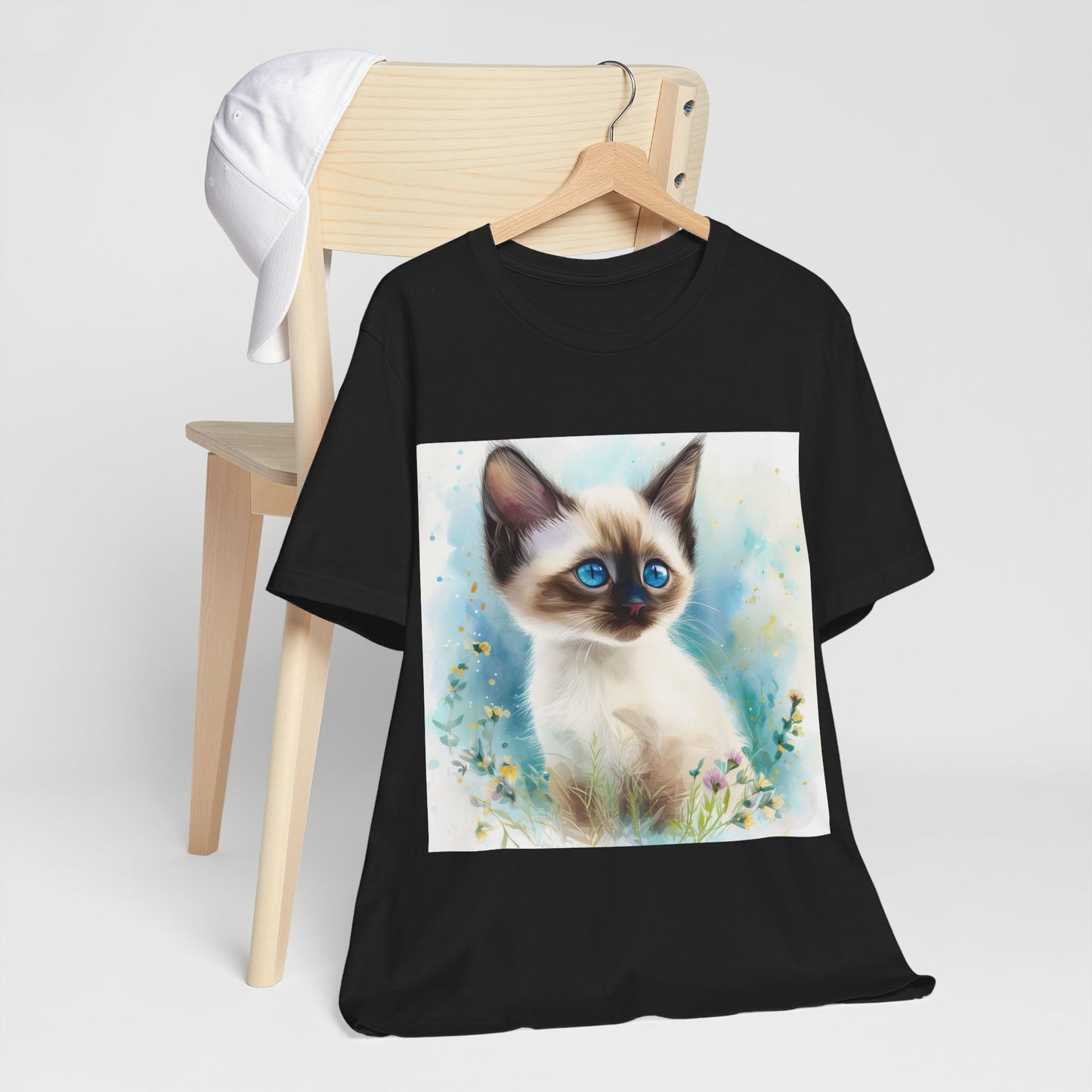 Siamese Kitten Unisex Jersey Short Sleeve Tee