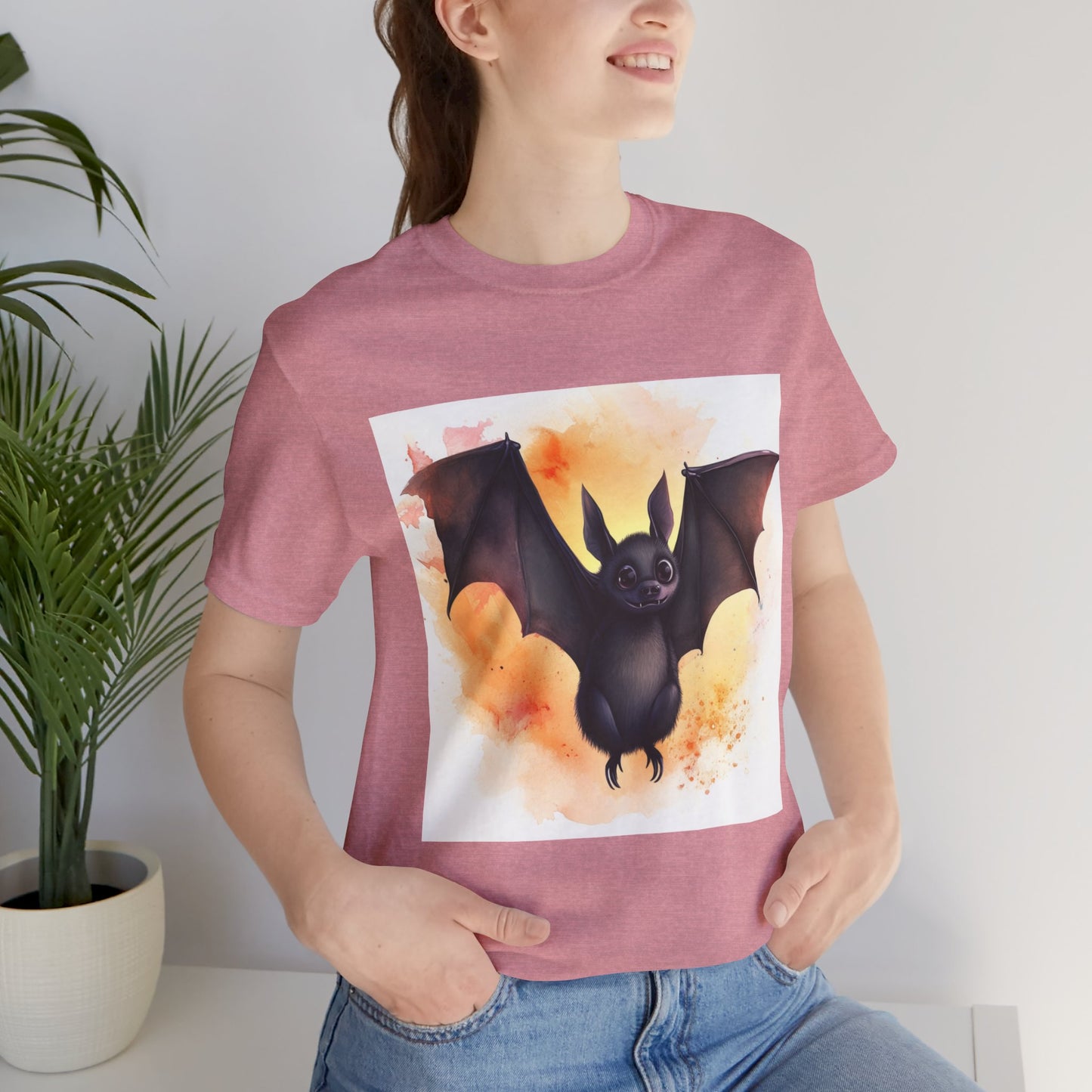 Funny Bat Unisex Jersey Short Sleeve Tee