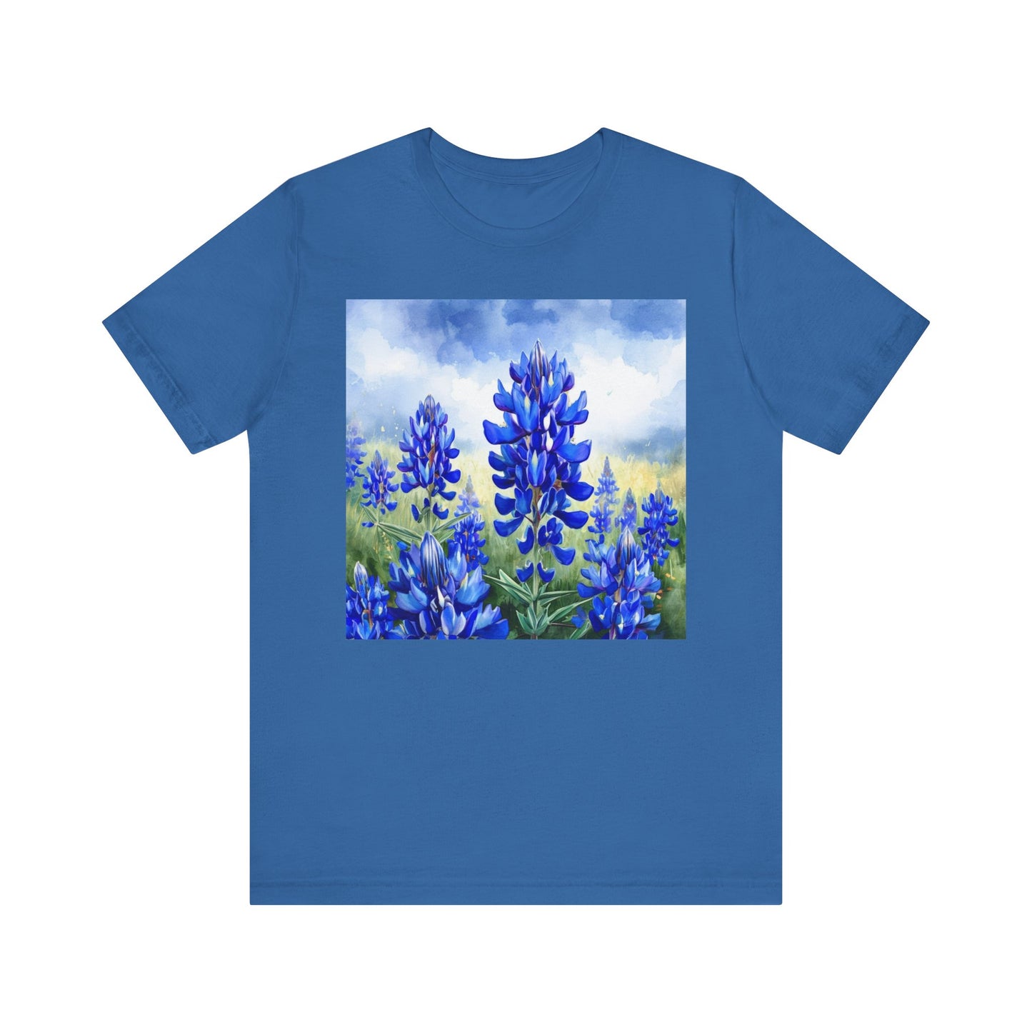 Bluebonnet Fields Unisex Jersey Tee