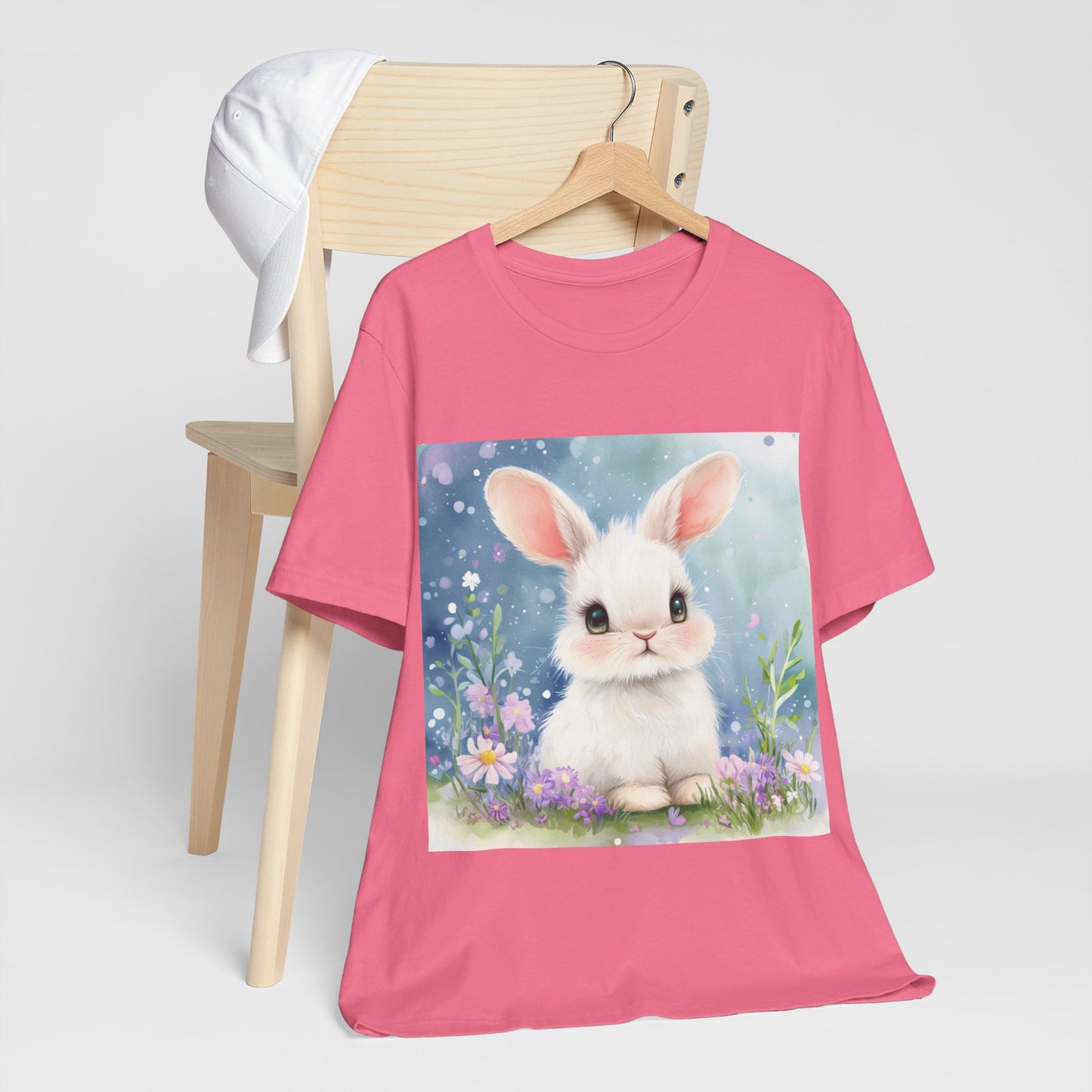 Adorable Bunny Unisex Jersey Short Sleeve Tee