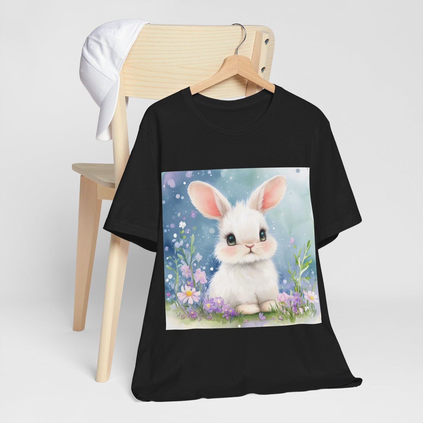 Adorable Bunny Unisex Jersey Short Sleeve Tee