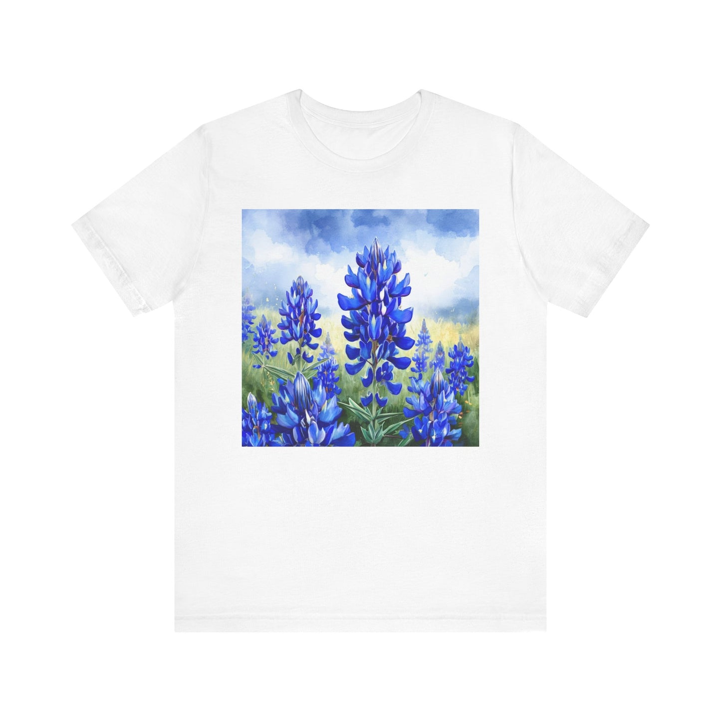 Bluebonnet Fields Unisex Jersey Tee