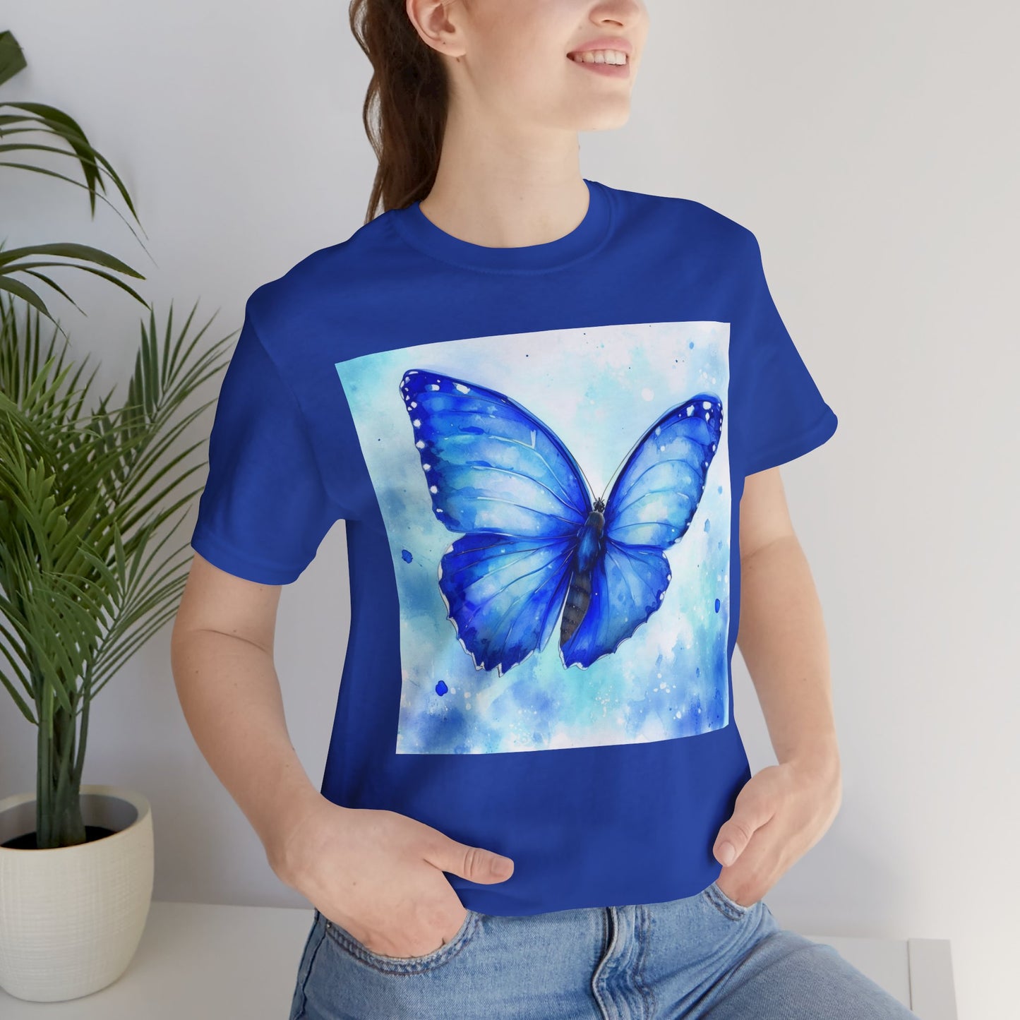 Blue Winged Serenity Unisex Tee